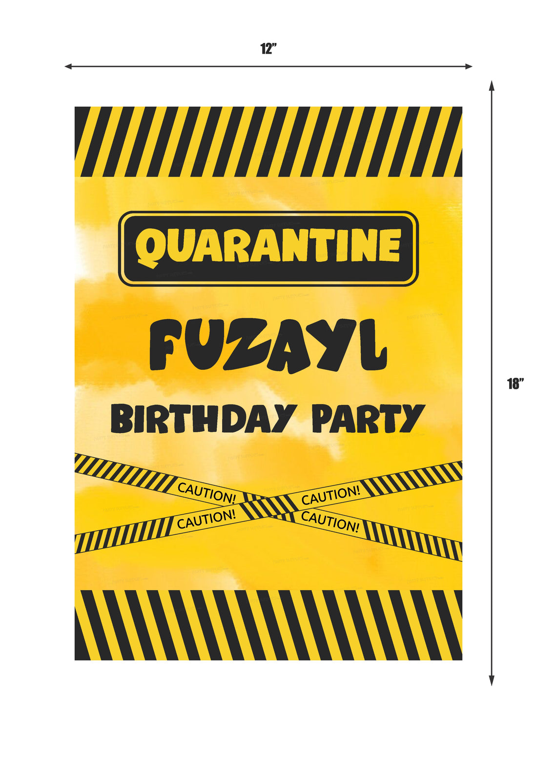 Quarantine Theme Welcome Board