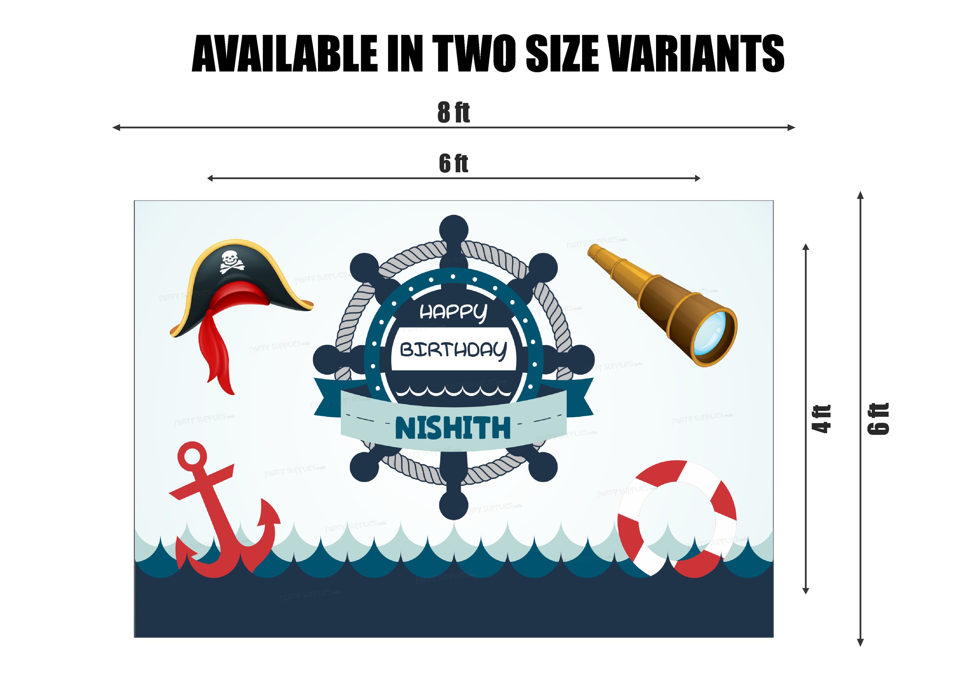 Sailor Theme Backdrop