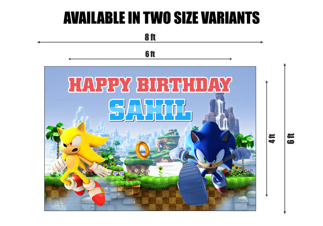 Sonic the Hedgehog Theme Standard Backdrop