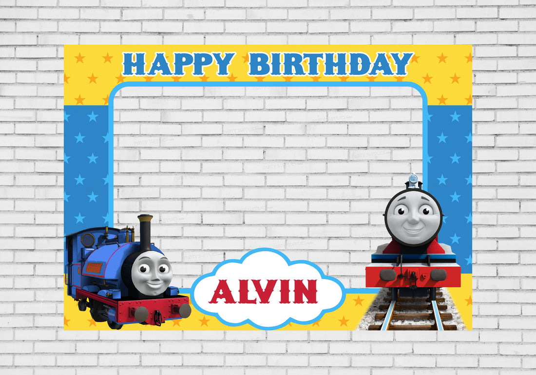 Thomas and Friends Theme Customized PhotoBooth
