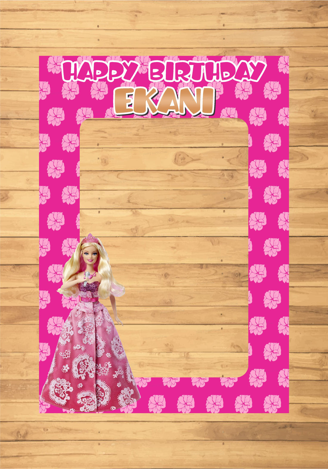 Barbie Theme Personalized PhotoBooth