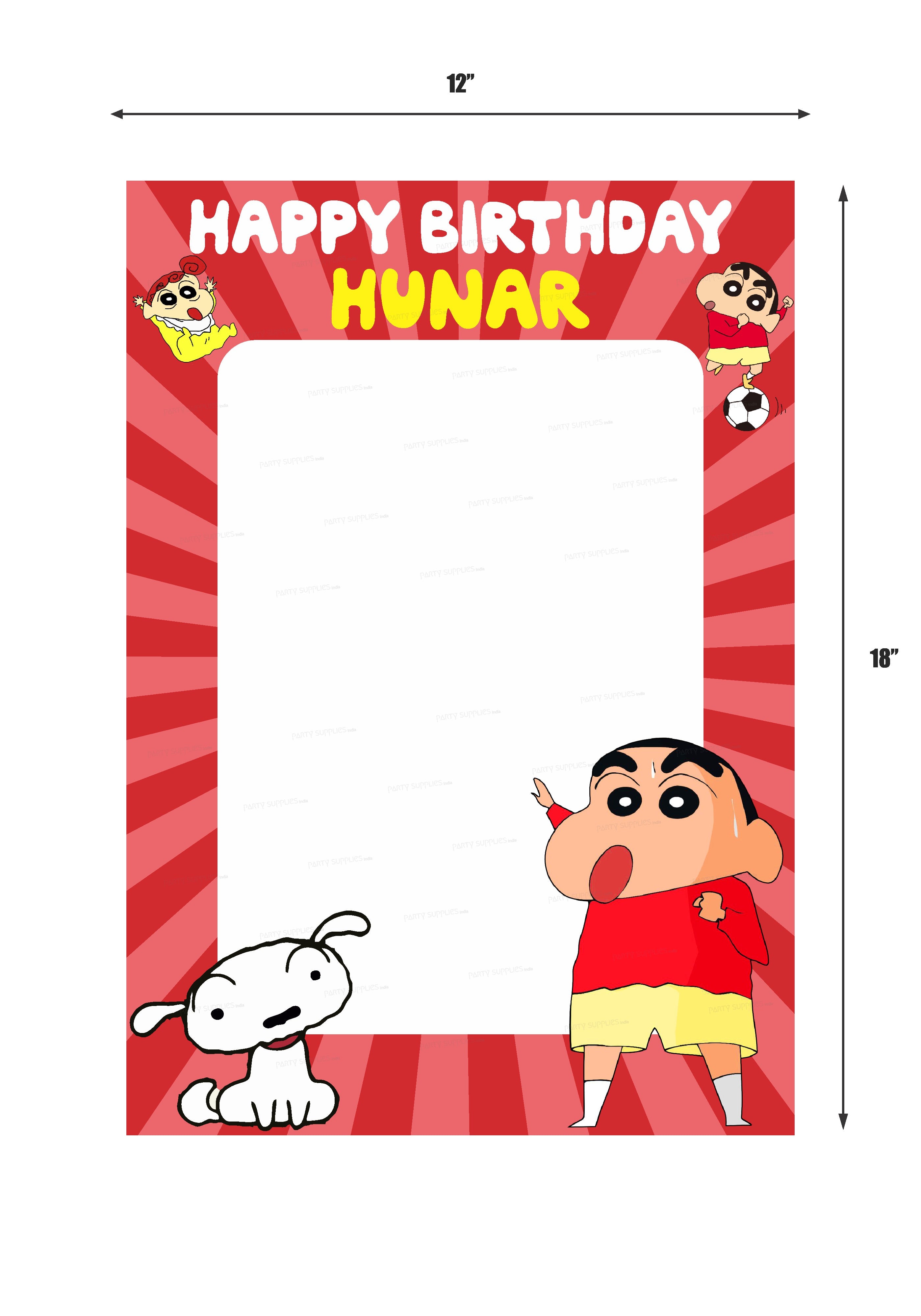 Shinchan Theme Customized PhotoBooth