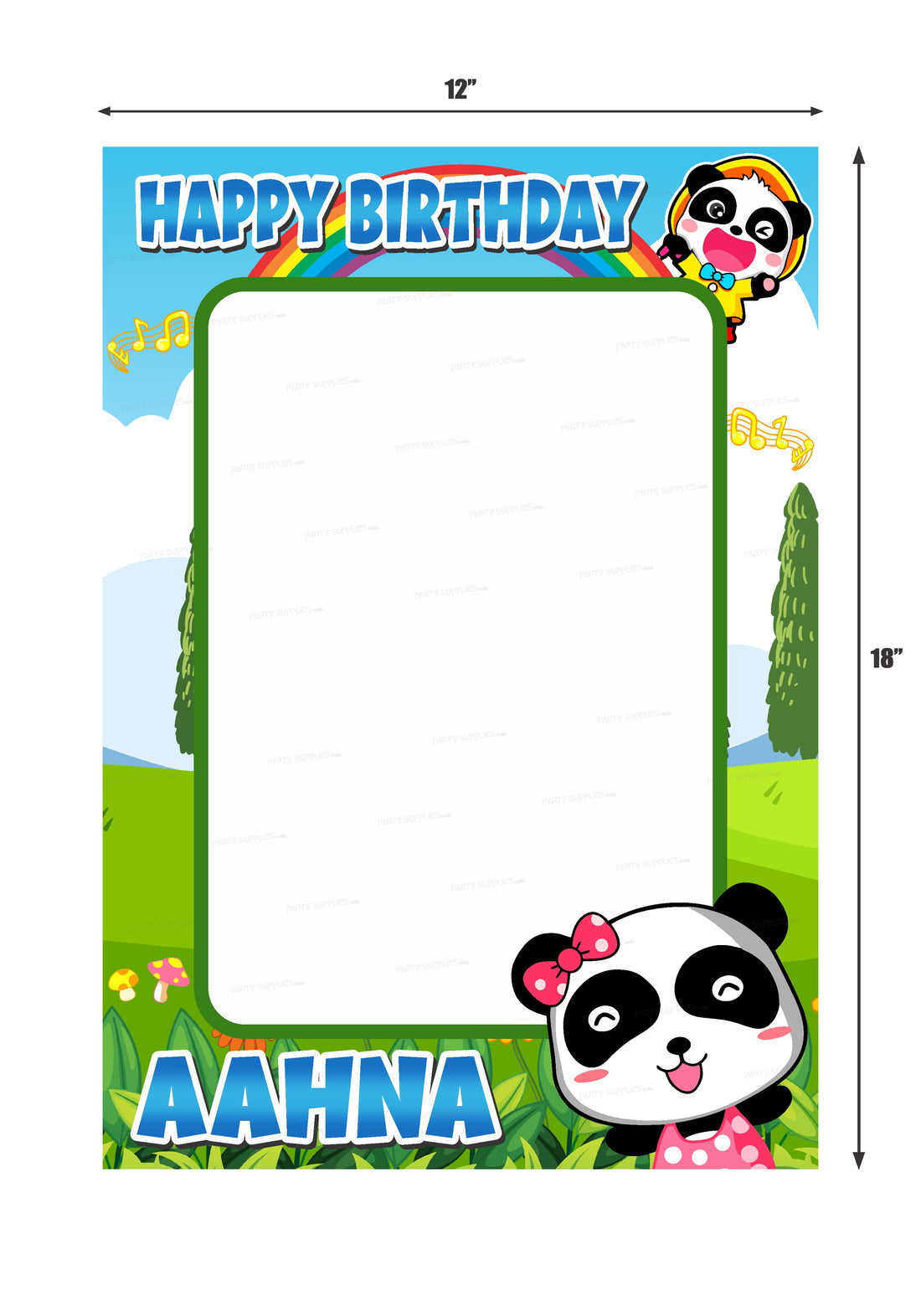 Baby Bus Theme Customized PhotoBooth