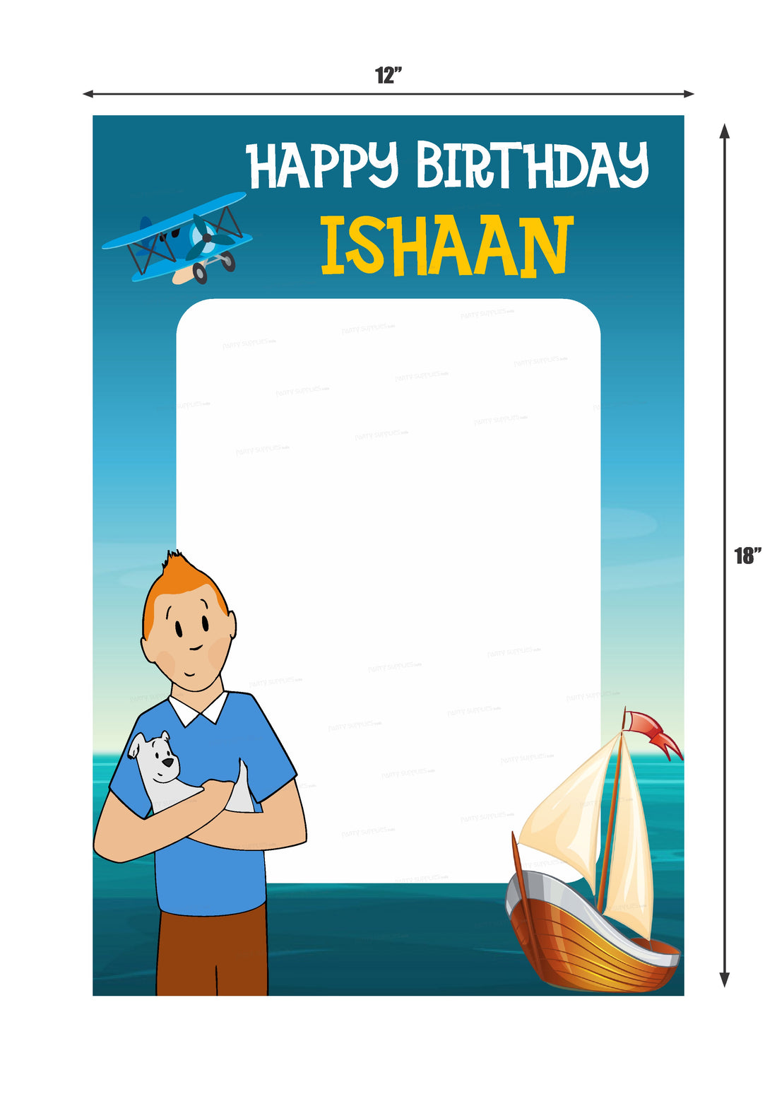 Tintin Theme PhotoBooth