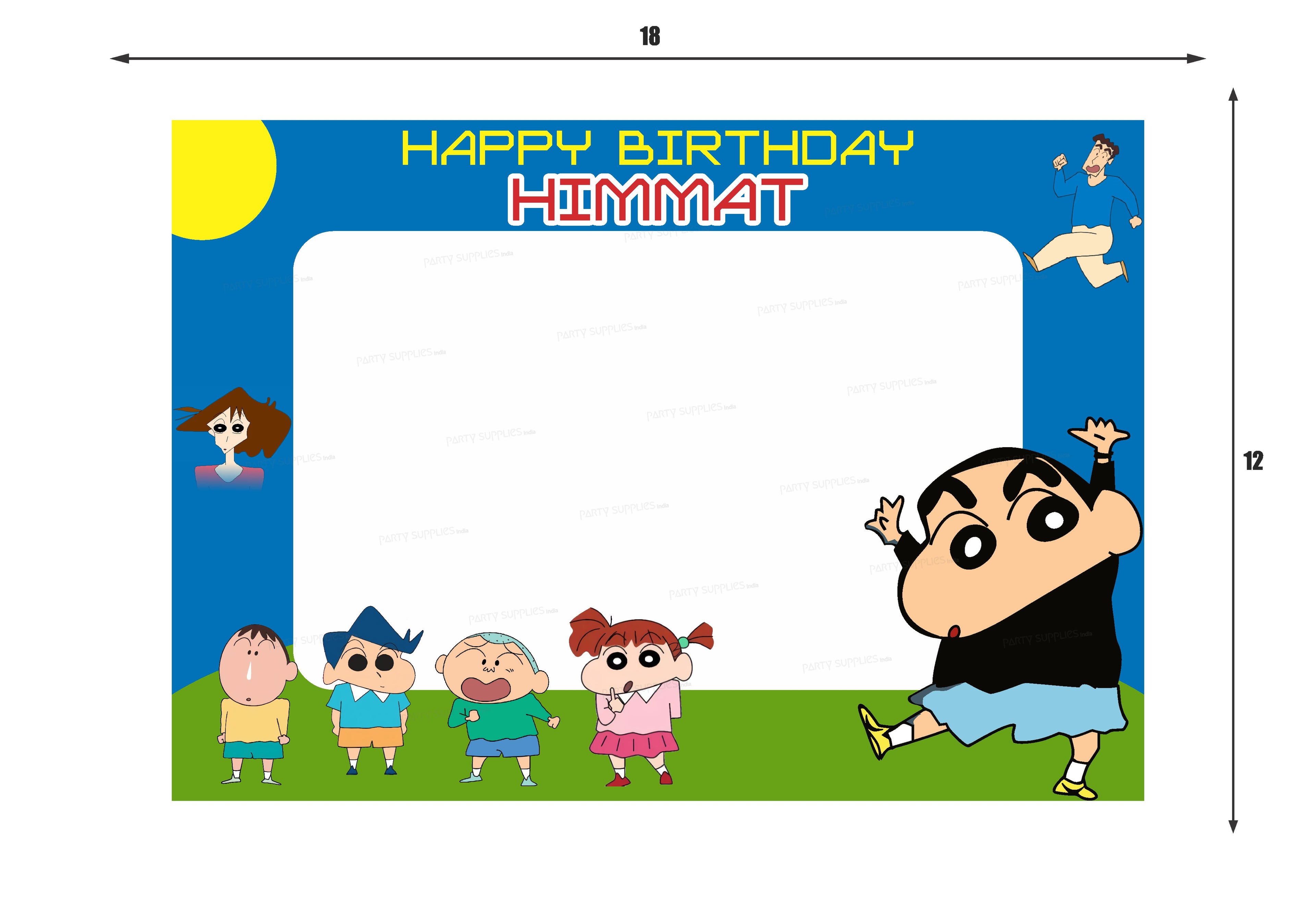 Shinchan Theme PhotoBooth