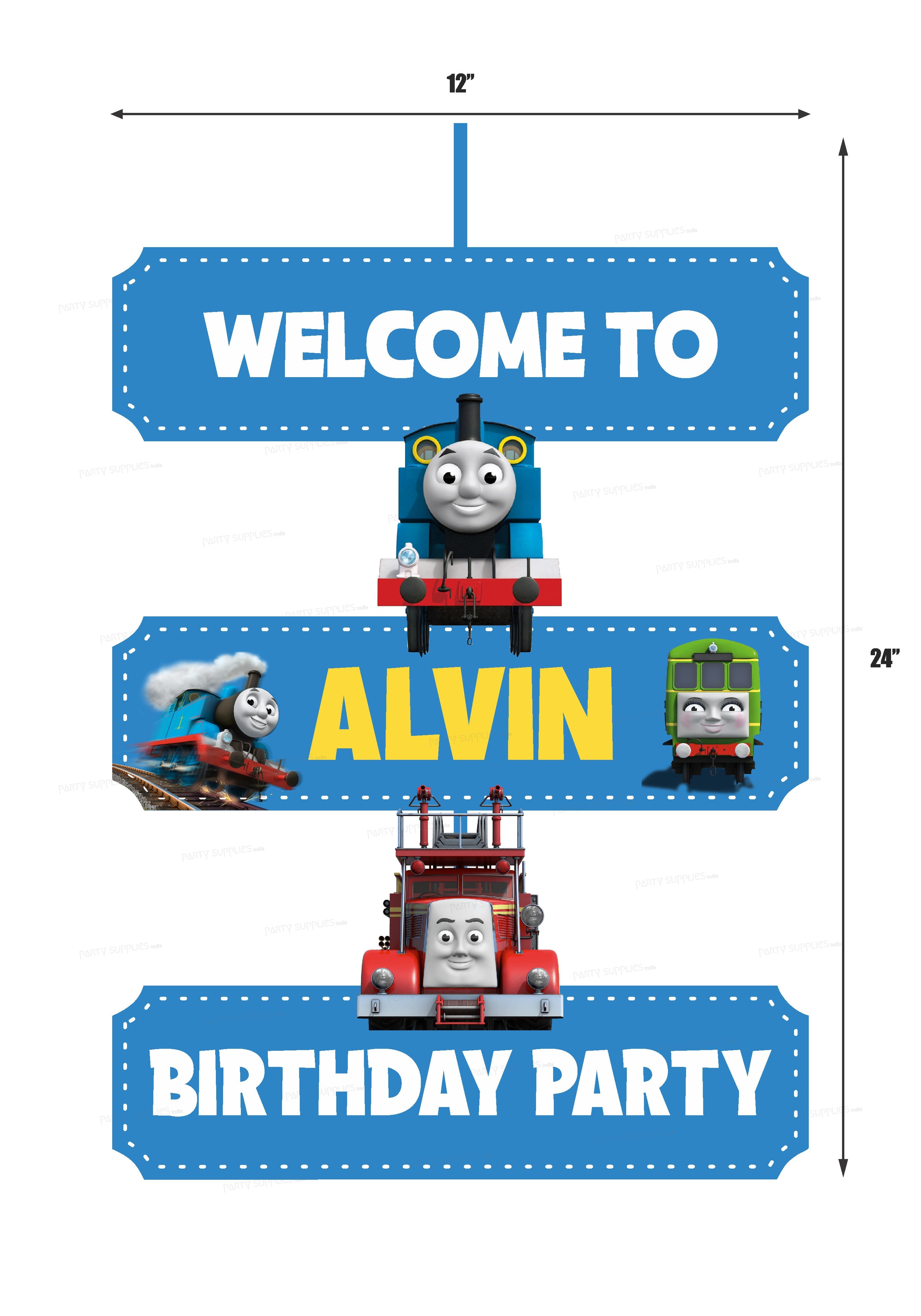 Thomas and Friends Theme Door Poster