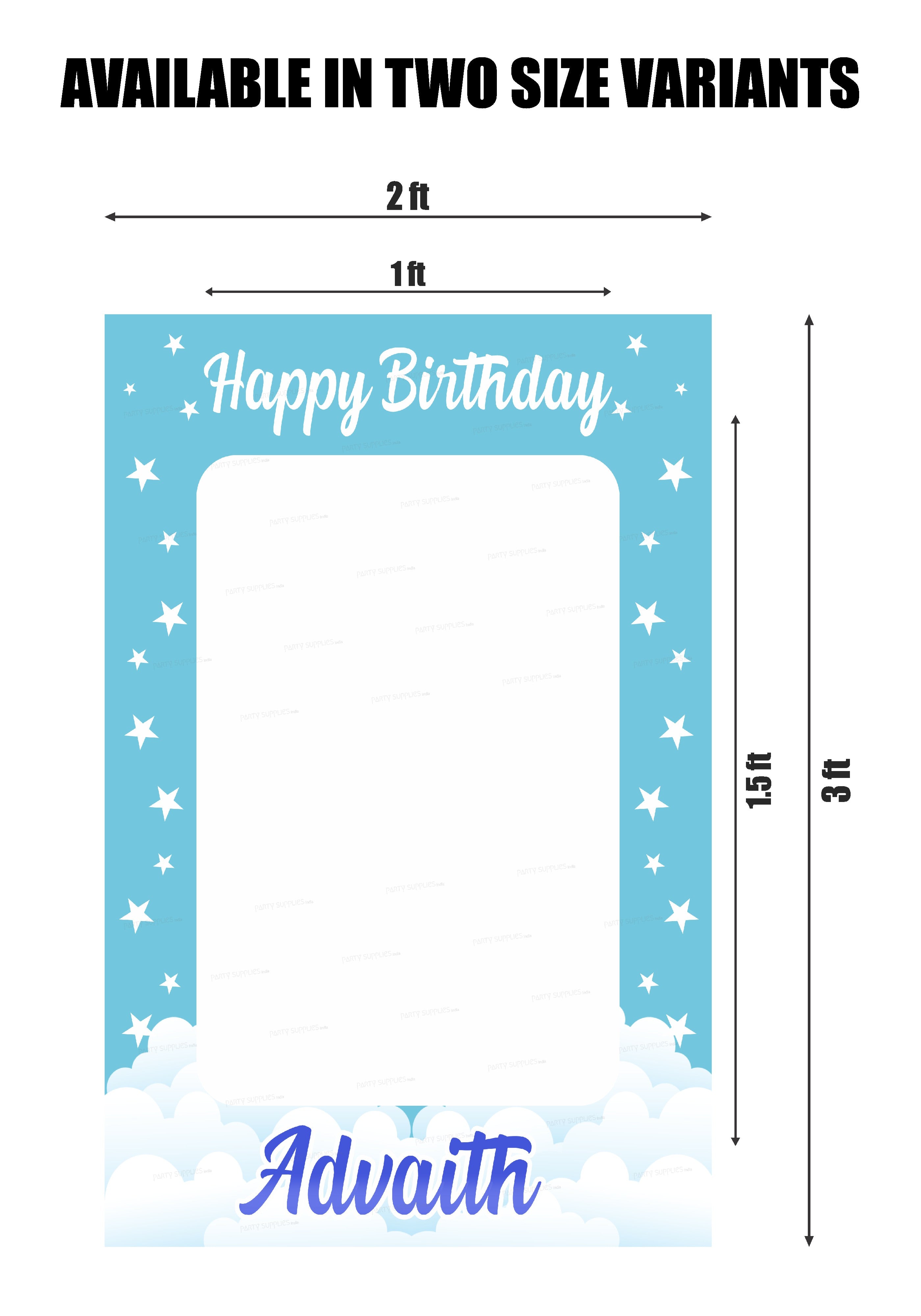 Twinkle Twinkle Little Star Boy Theme Customized PhotoBooth
