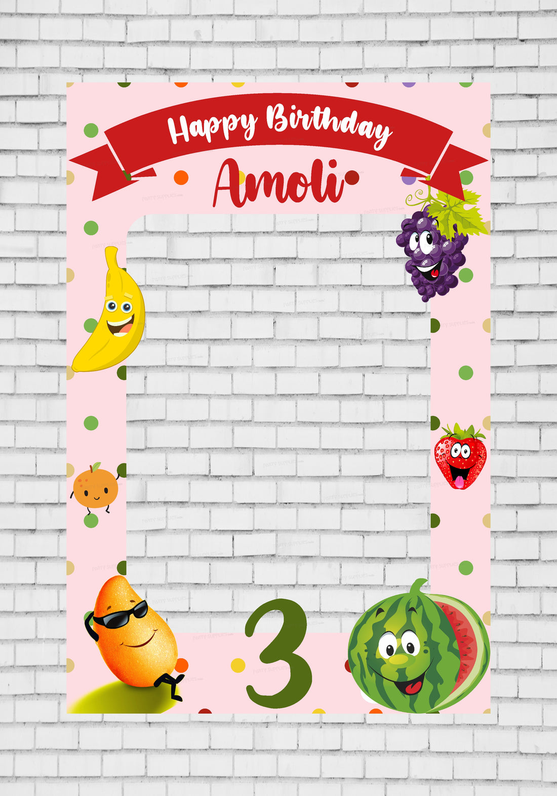 Fruits Theme Customized PhotoBooth