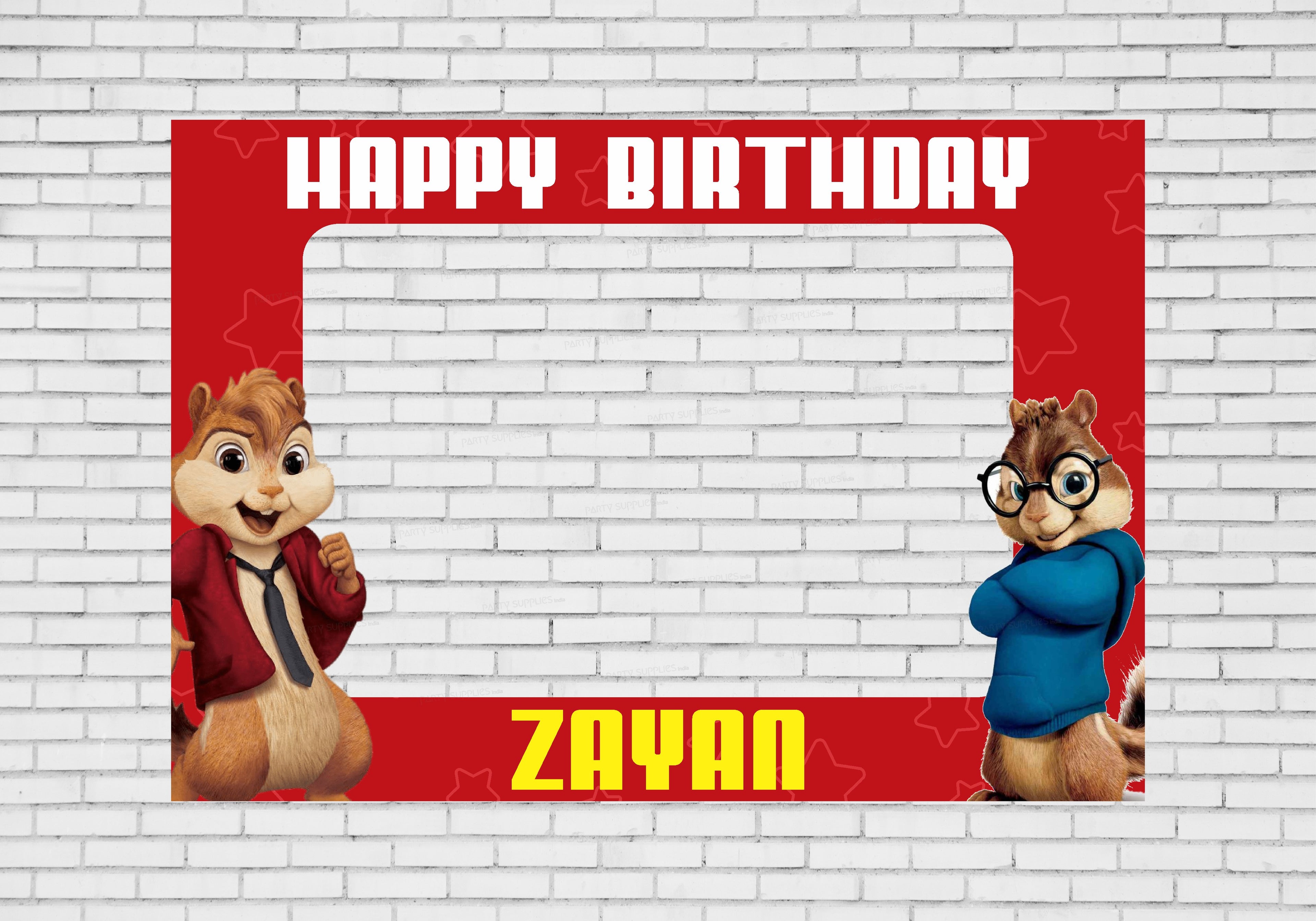 Alvin and Chipmunks Theme PhotoBooth