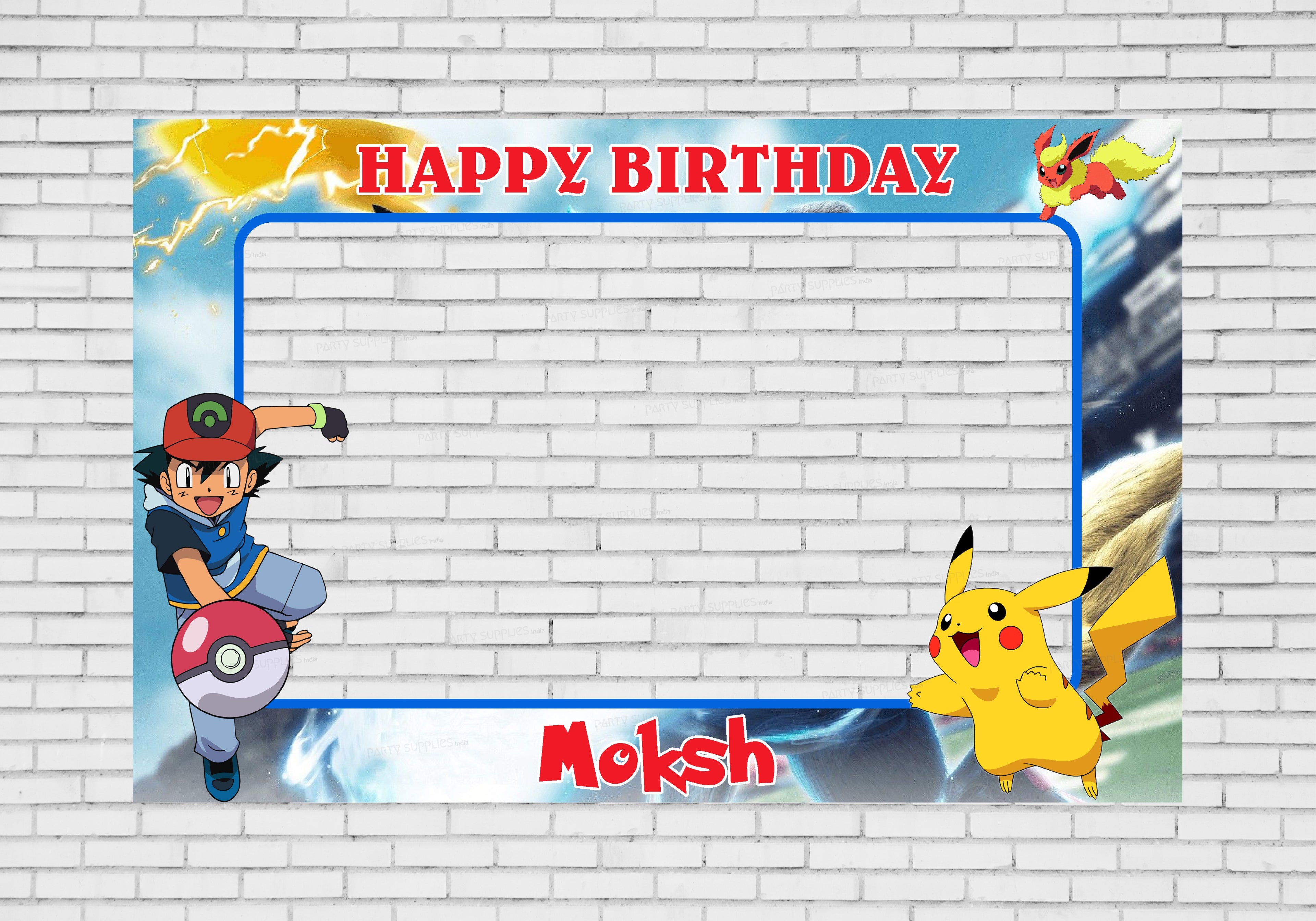 Pokemon Customized Theme PhotoBooth