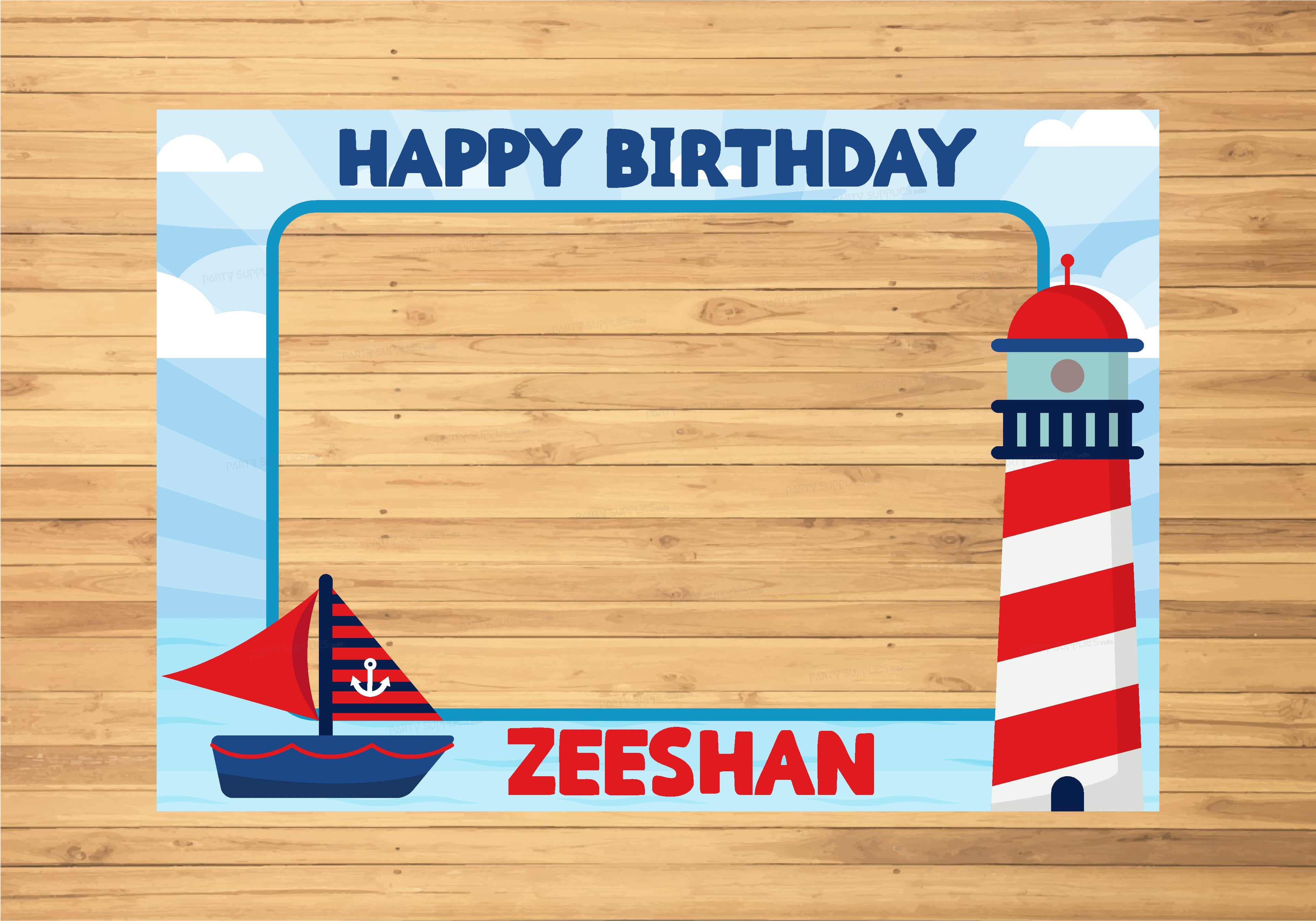 Sailor Theme Customized PhotoBooth - image 3 of 3 | Party Supplies India