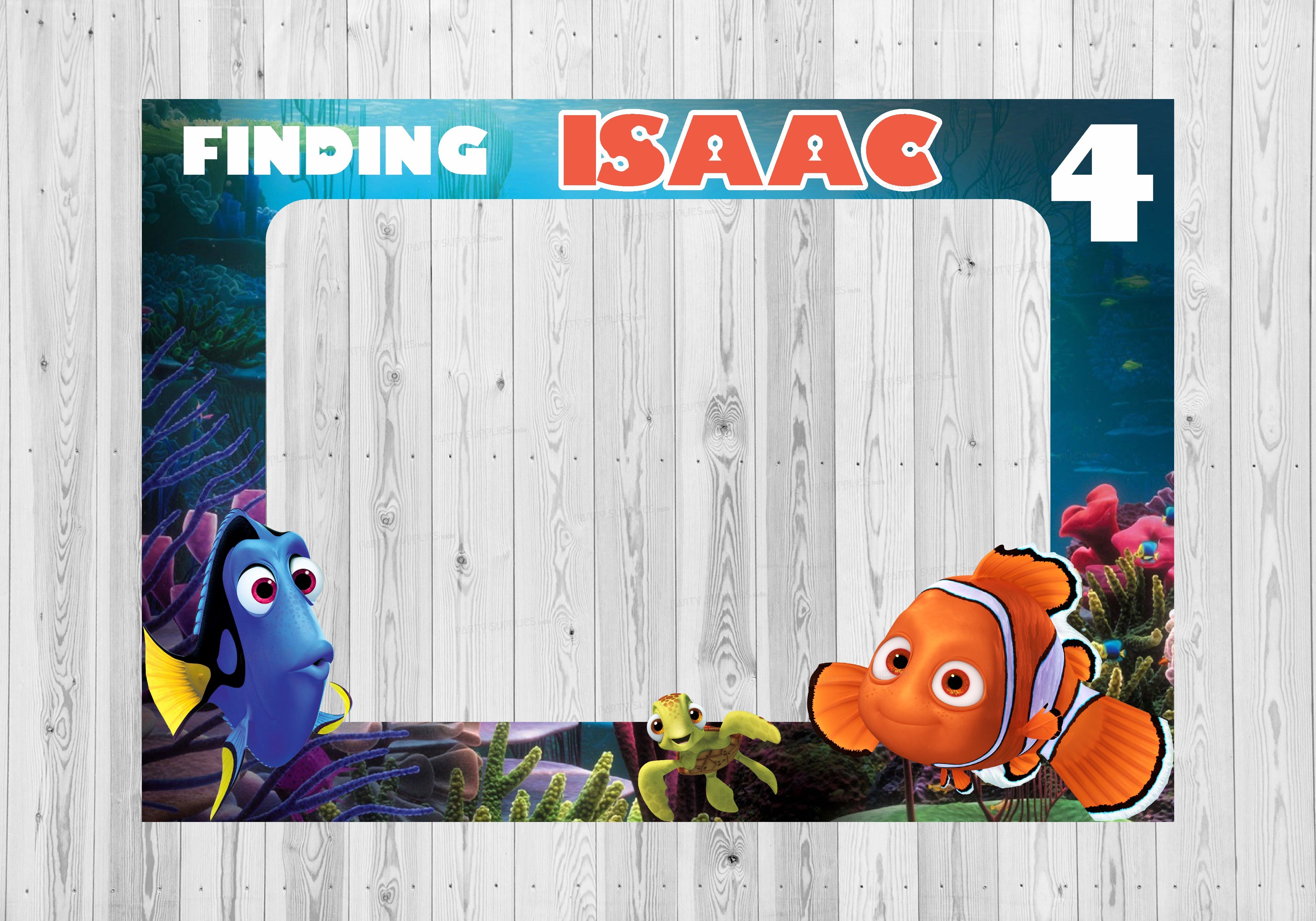 Nemo and Dory Theme Customized PhotoBooth