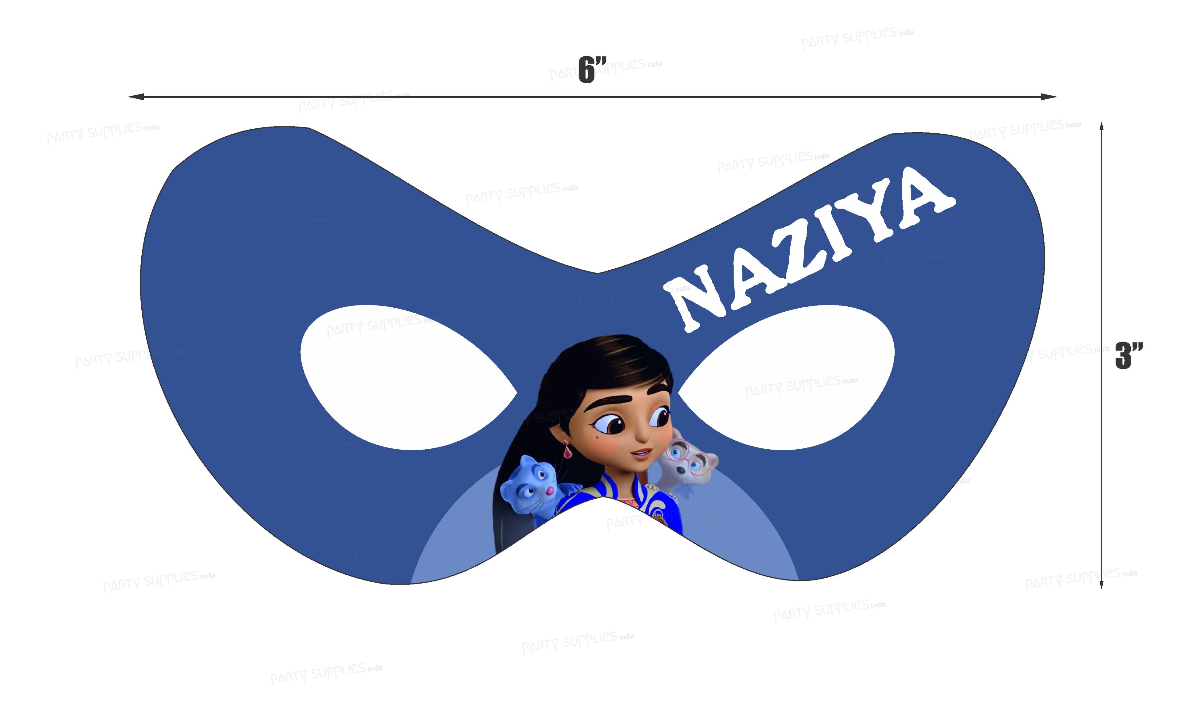 Mira Royal detective Theme Eye Mask