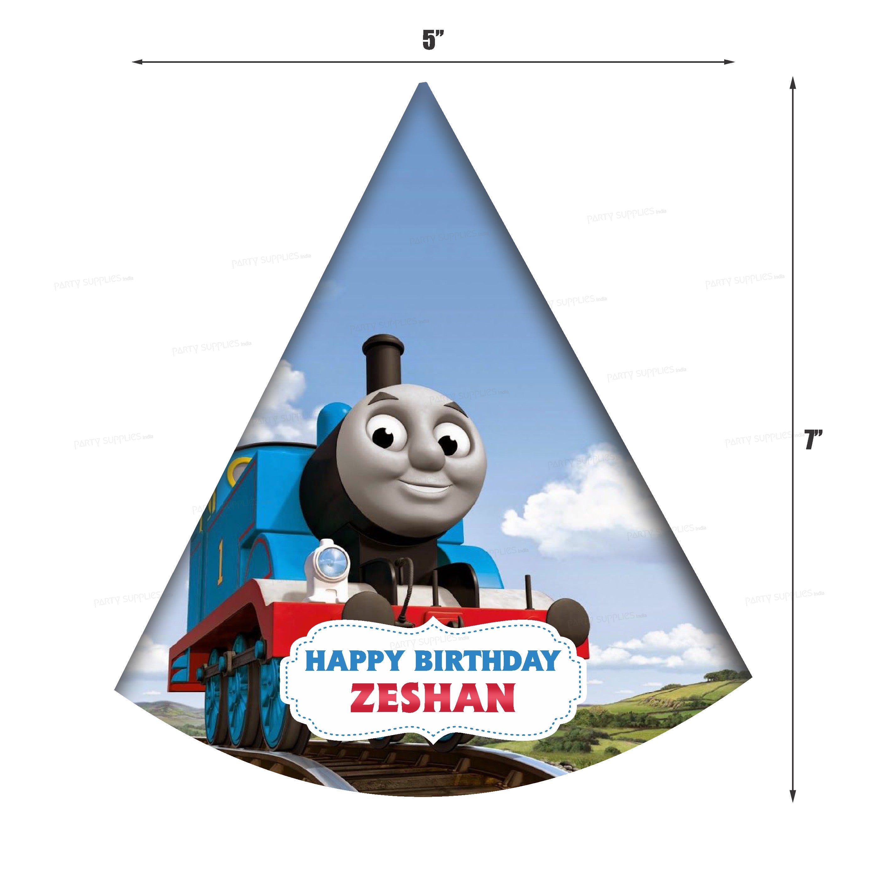 Thomas and Friends Theme Personalized Hat