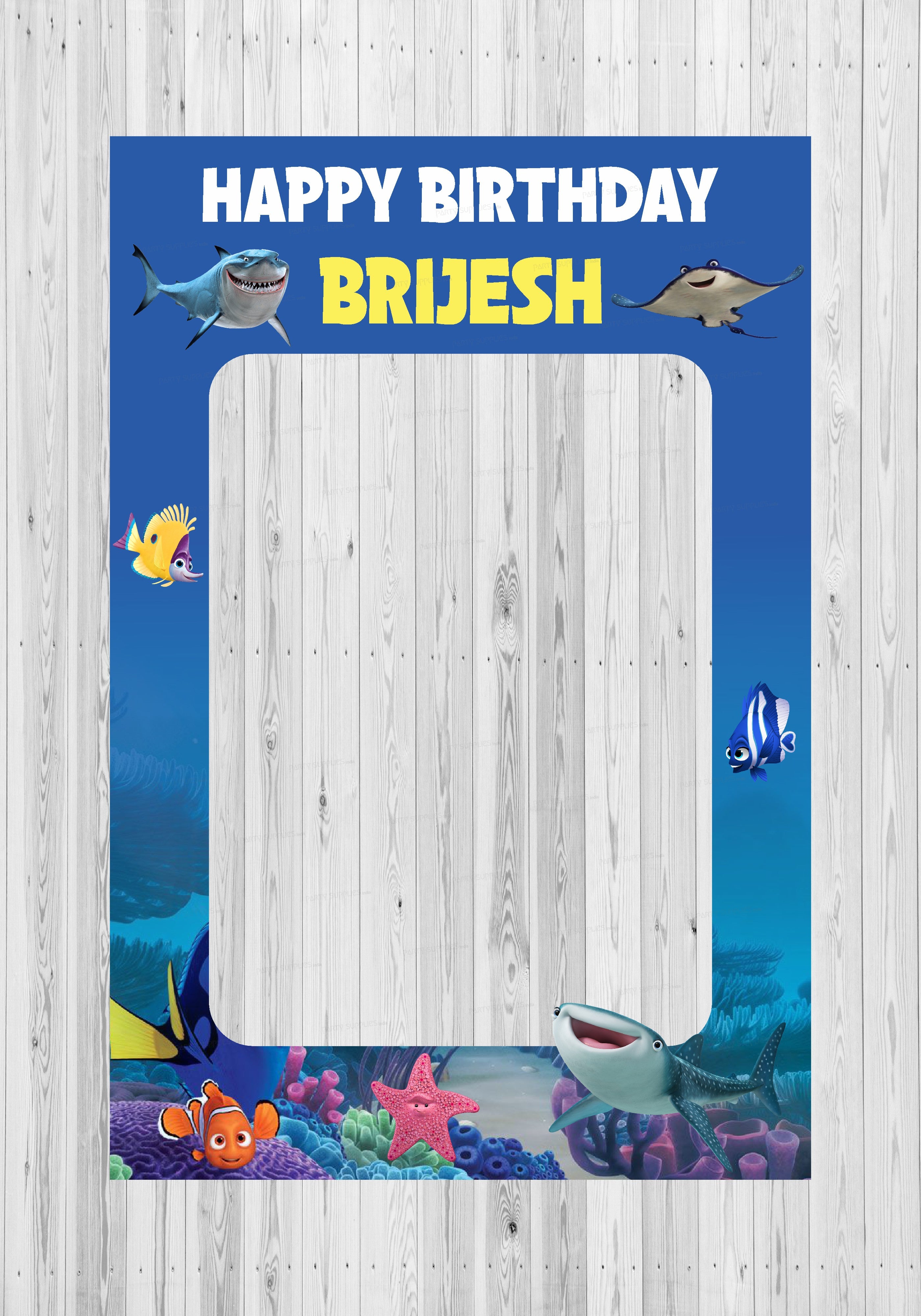 Nemo and Dory Theme PhotoBooth