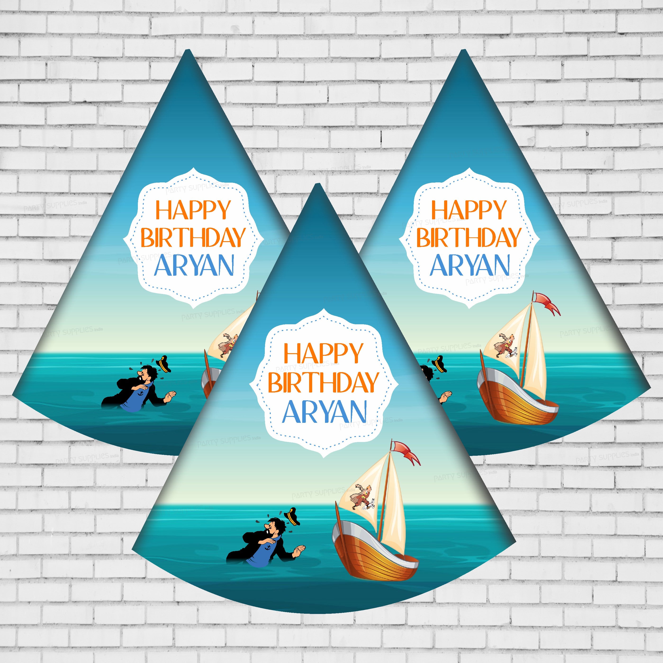 Tintin Theme Customized Hat