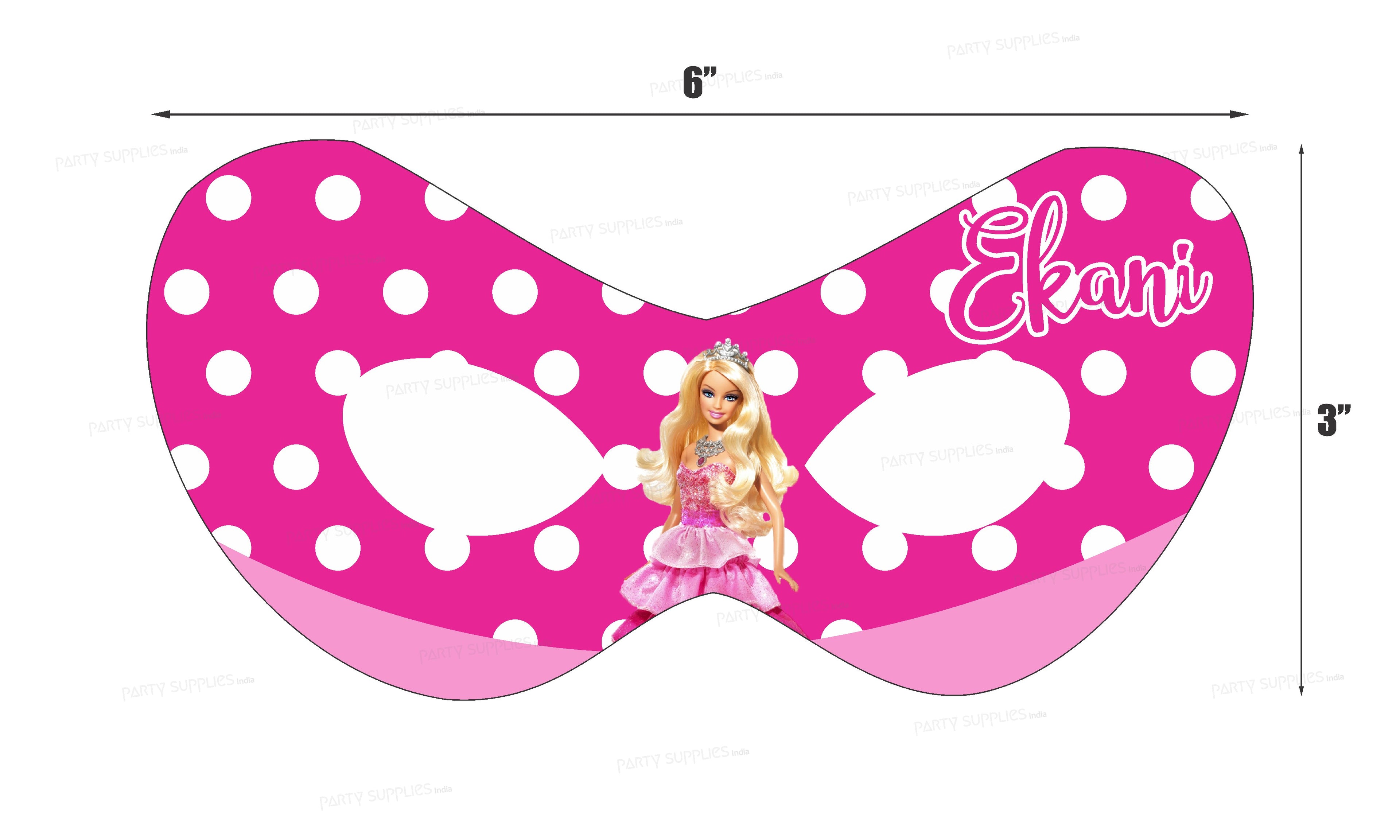 Barbie Customized Theme Eye Mask
