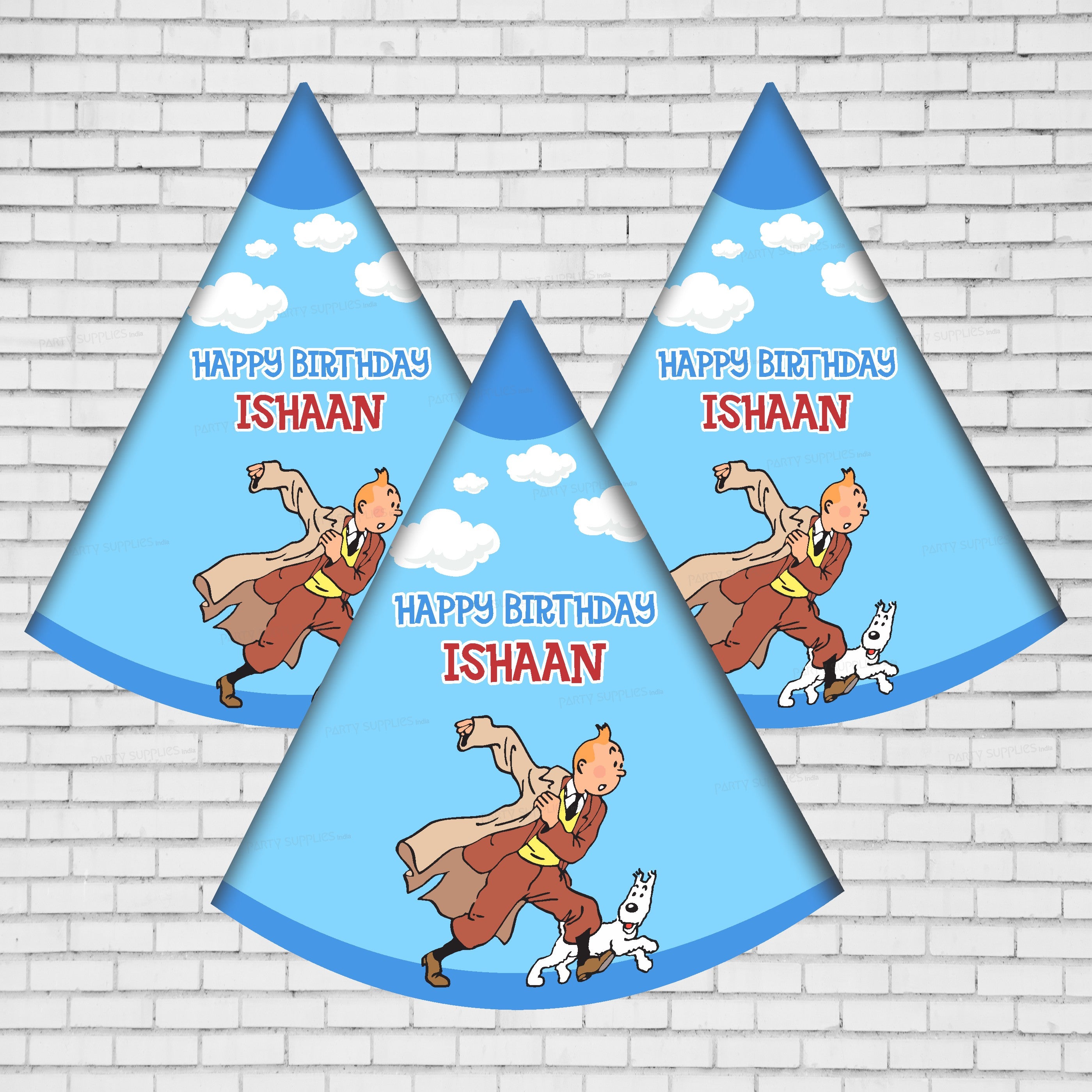 Tintin Theme Personalized Hat