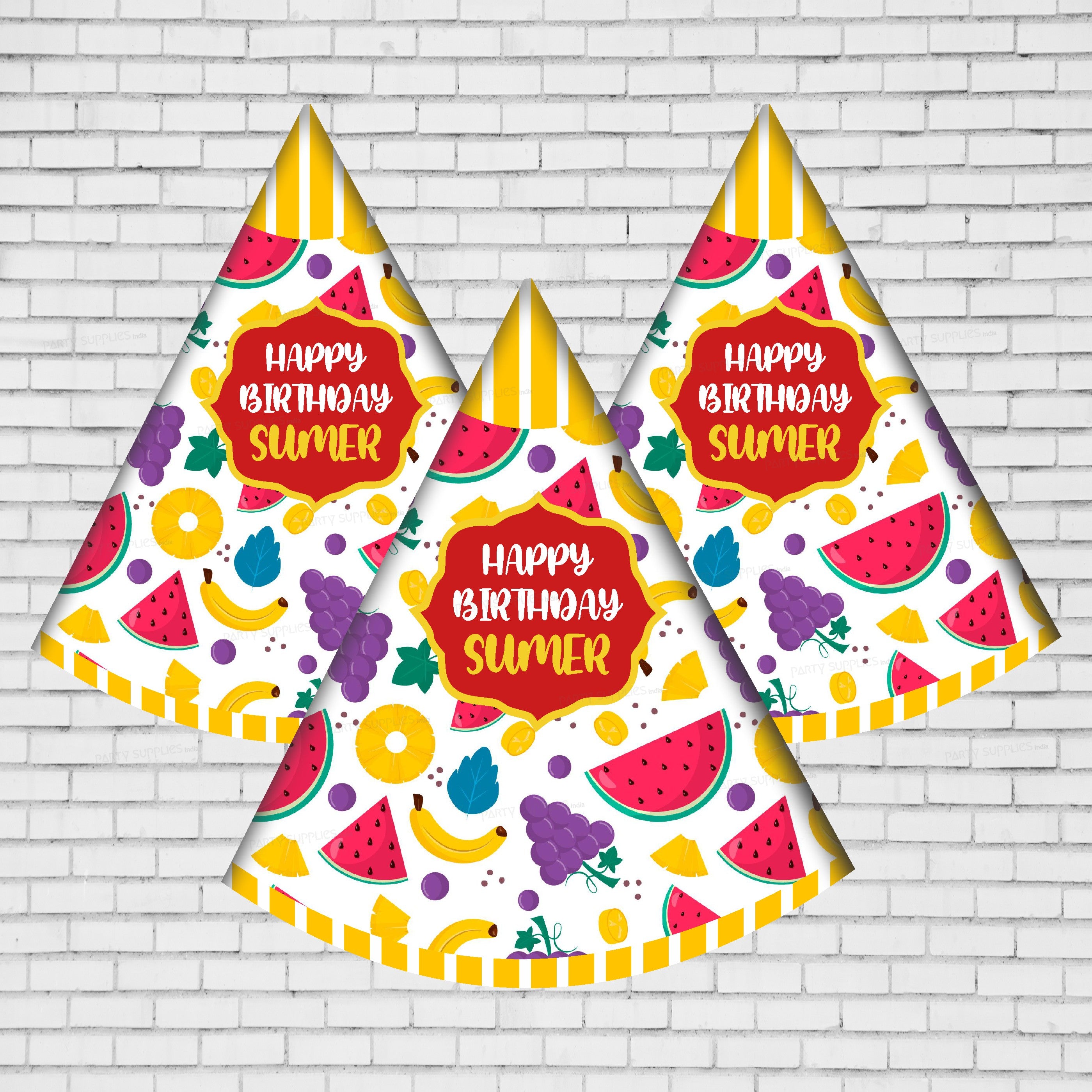 Fruits Theme Personalized Hat