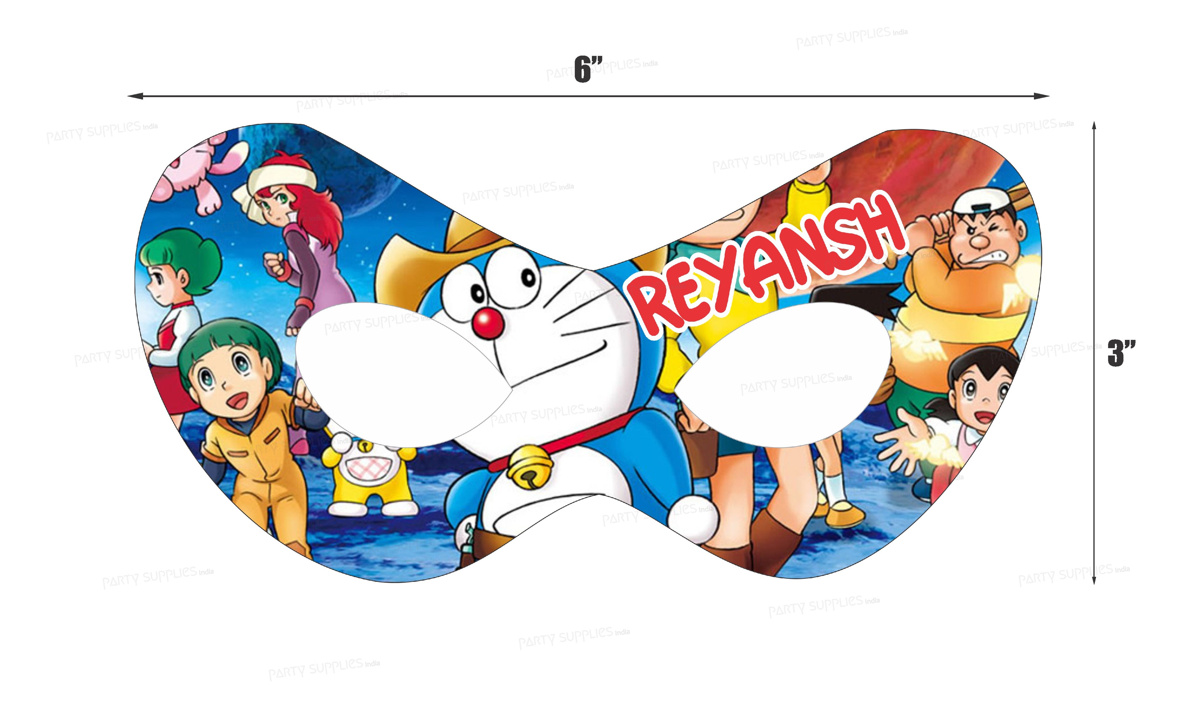 Doraemon Theme Customized Eye Mask