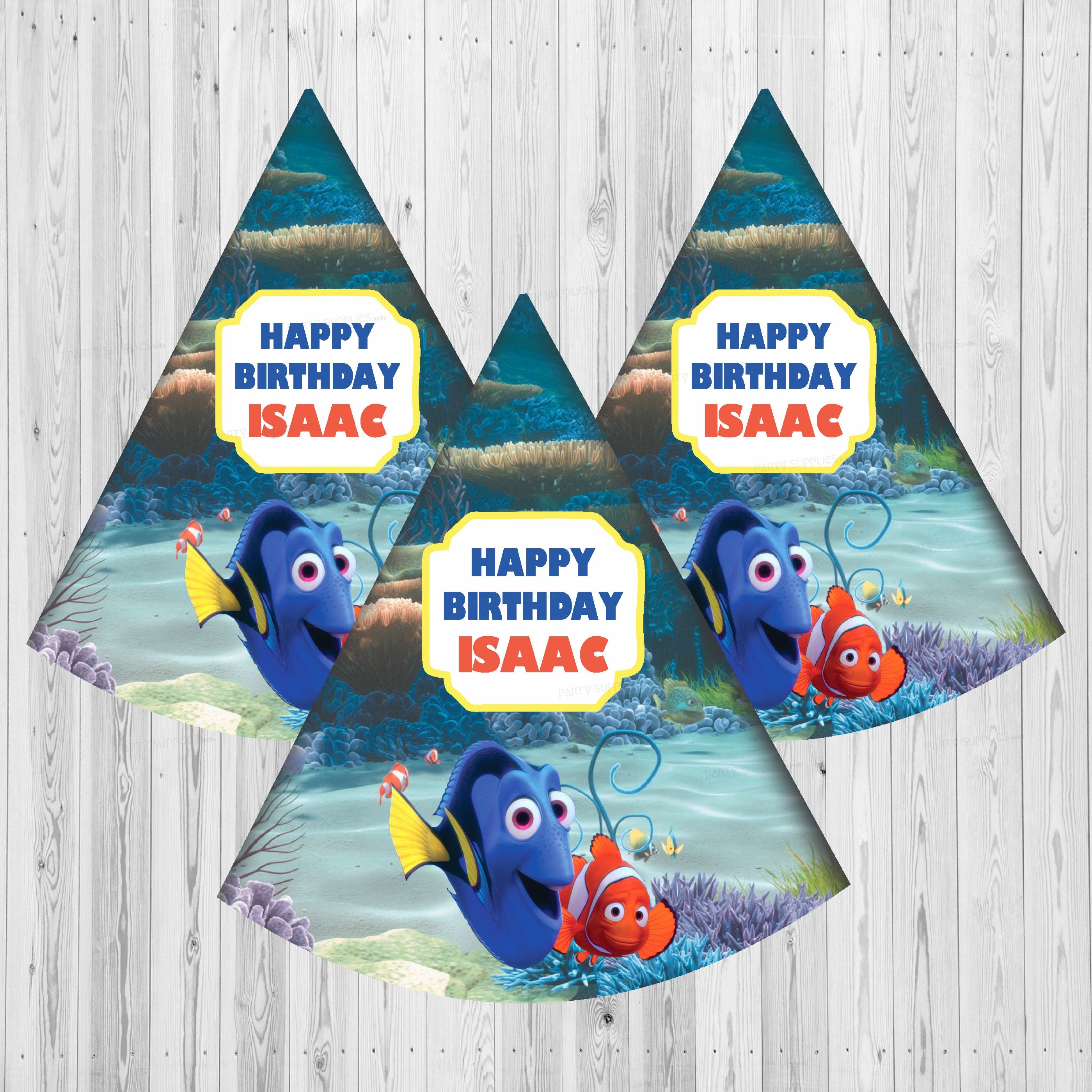 Nemo and Dory Theme Customized Hat