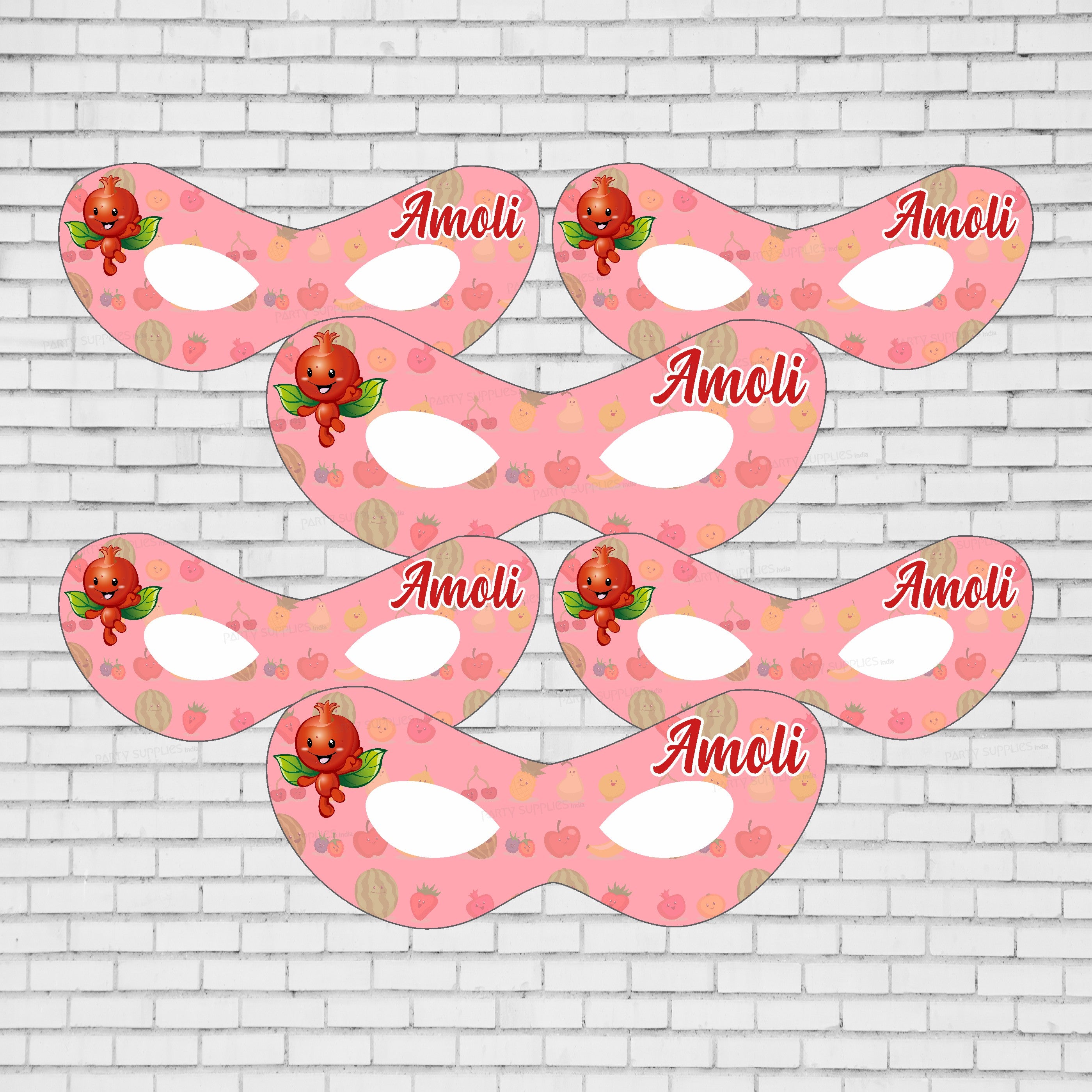 Fruits Theme Customized Eye Mask