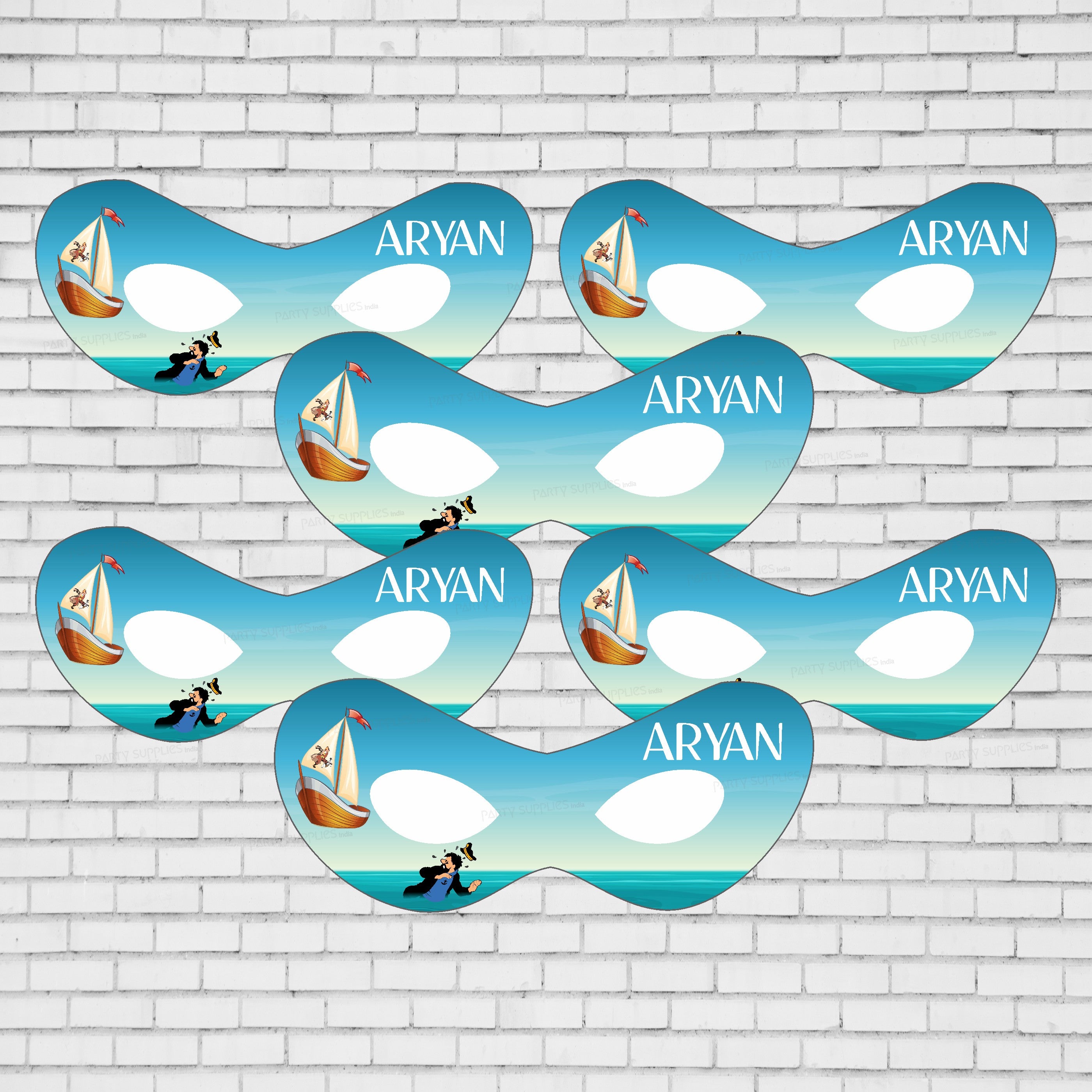 Tintin Theme Customized Eye Mask