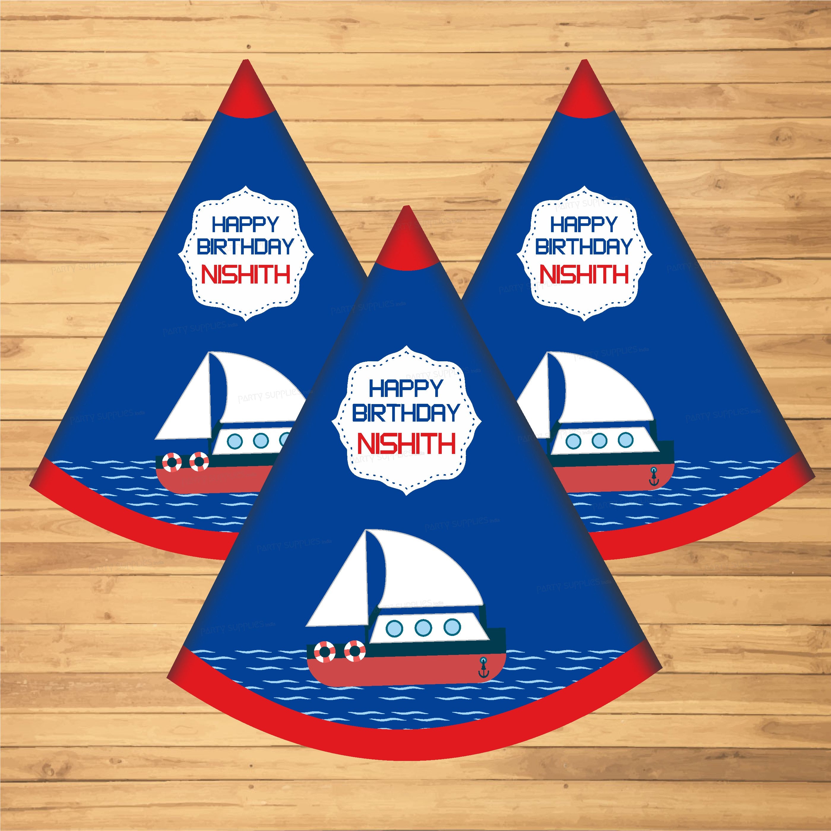 Sailor Theme Personalized Hat