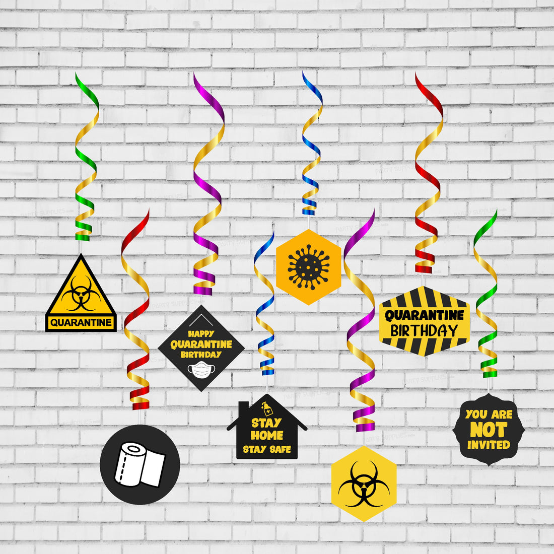 Quarantine Theme Classic Swirls