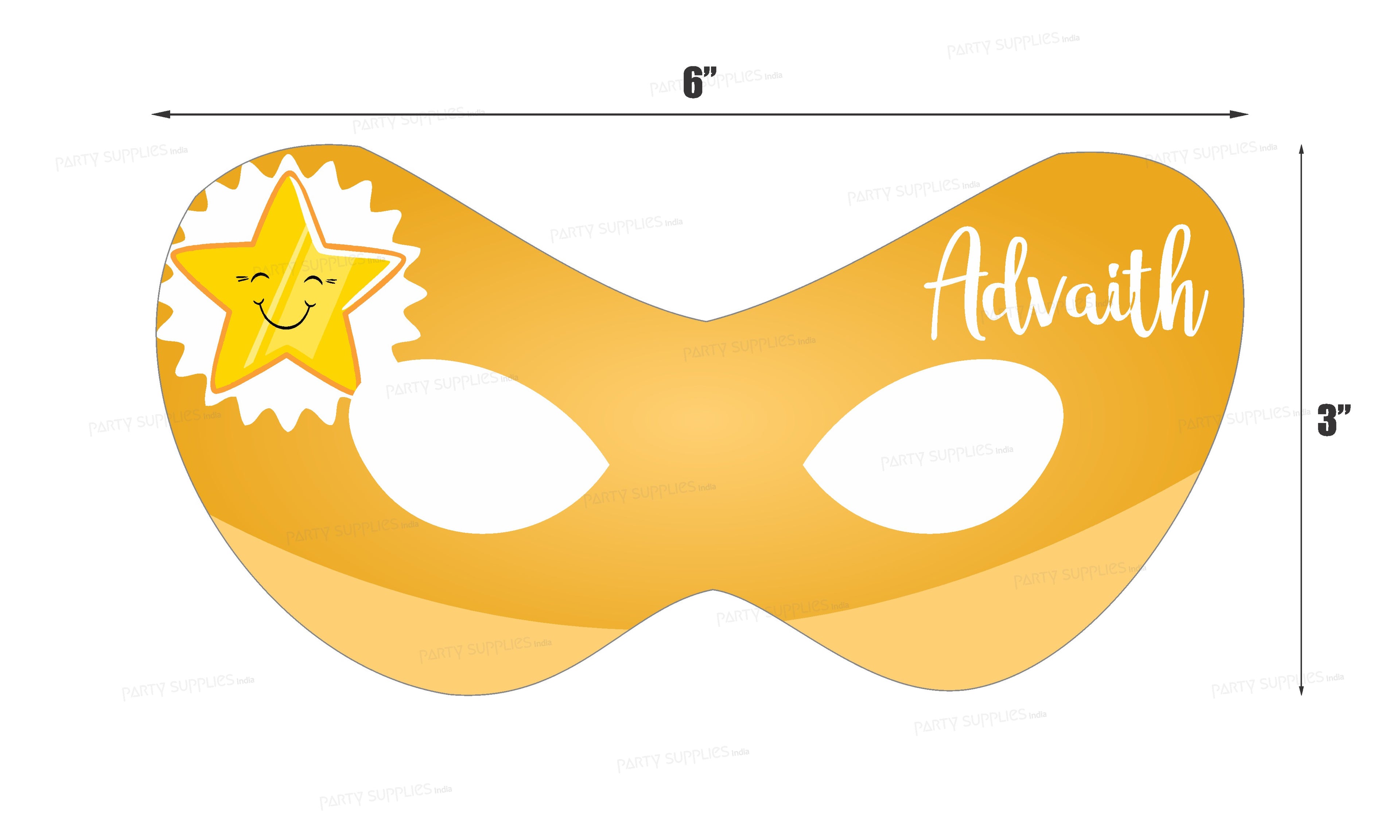 Twinkle Twinkle Little Star Boy Theme Personalized Eye Mask