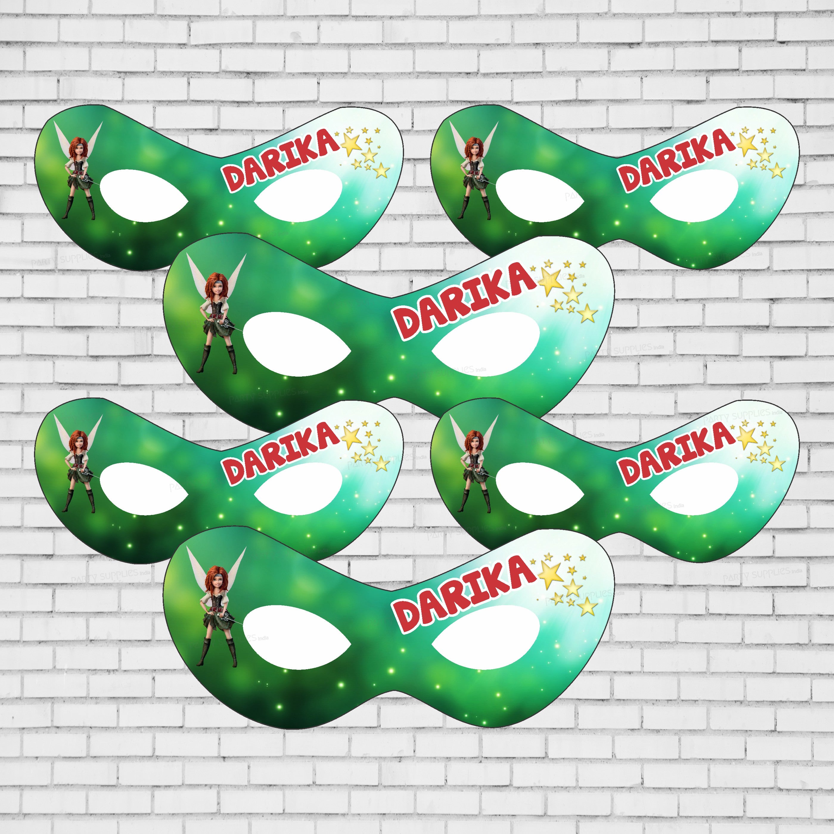 Tinker Bell Theme Personalized Eye Mask