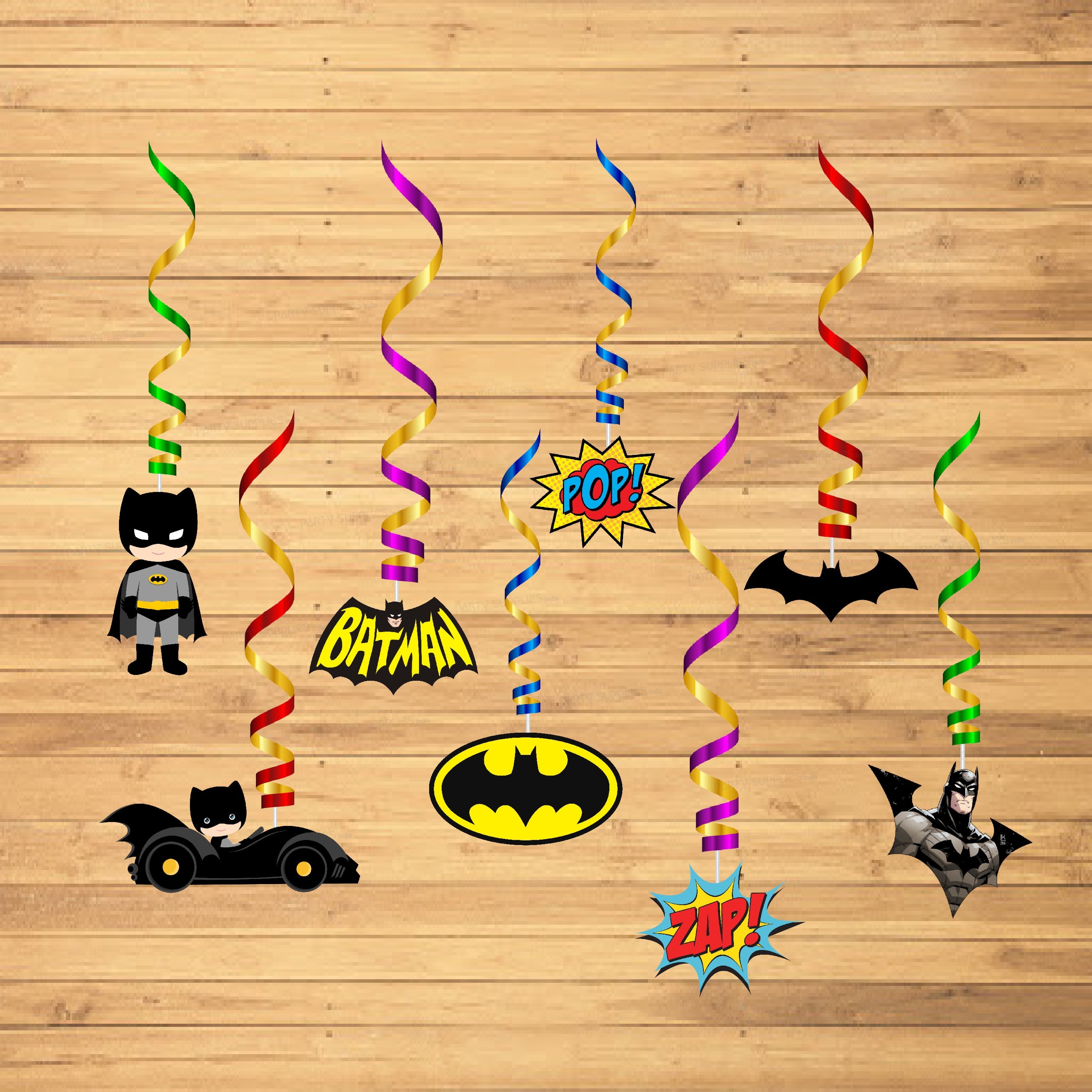 Batman Theme Swirls