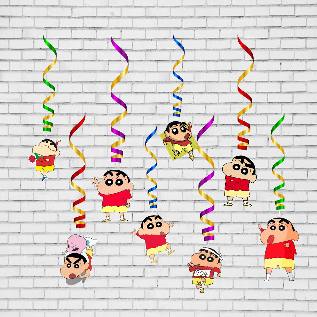 Shinchan Theme Swirls