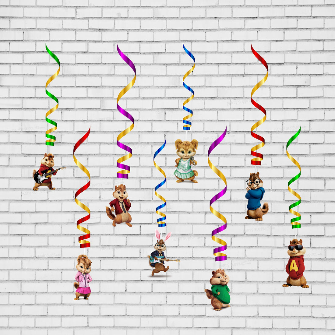 Alvin and Chipmunks Theme Swirls