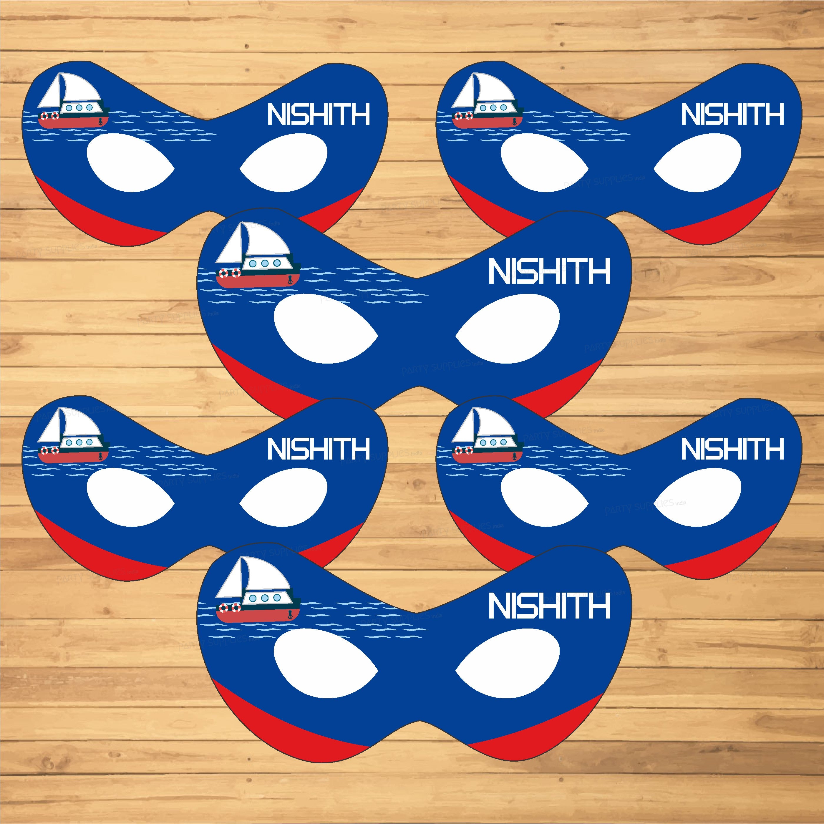 Sailor Theme Personalized Eye Mask