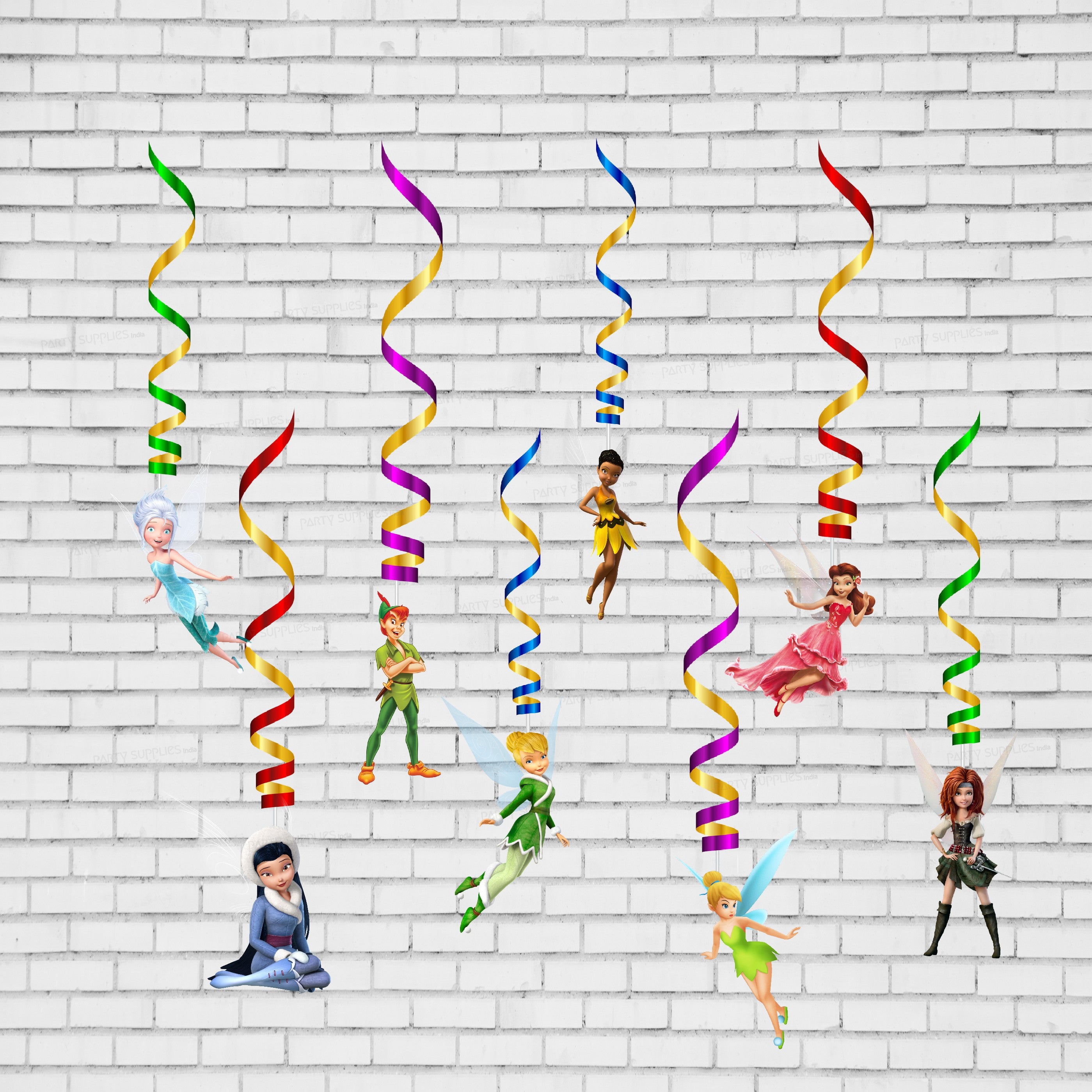 Tinker Bell Theme Swirls