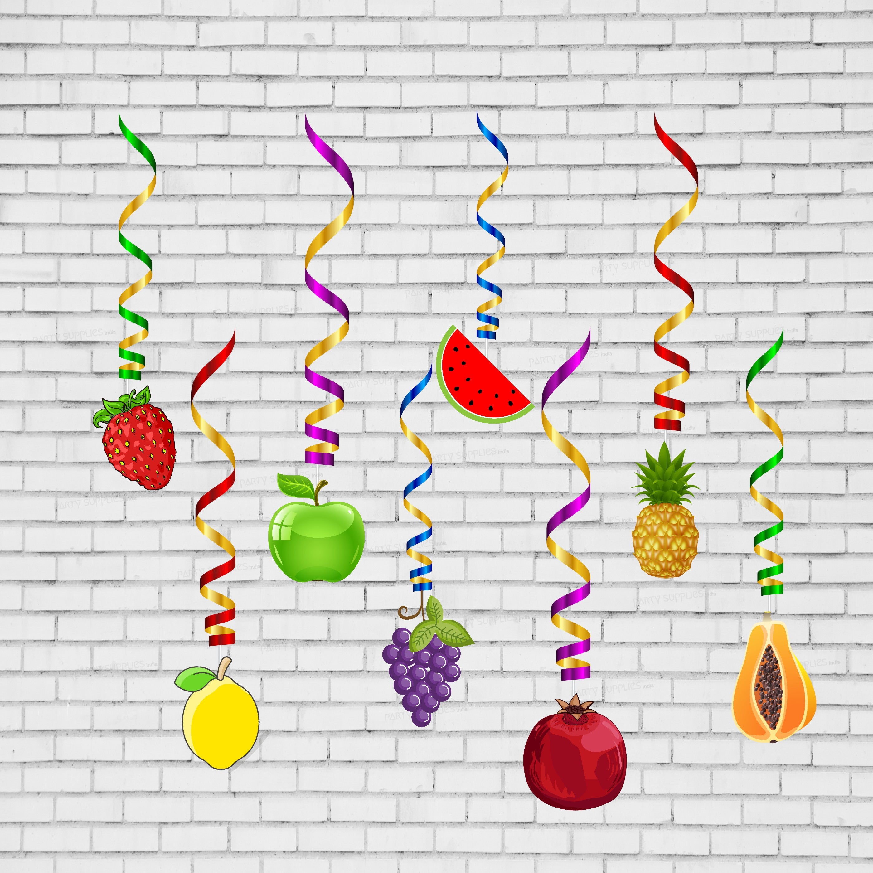 Fruits Theme Classic Swirls