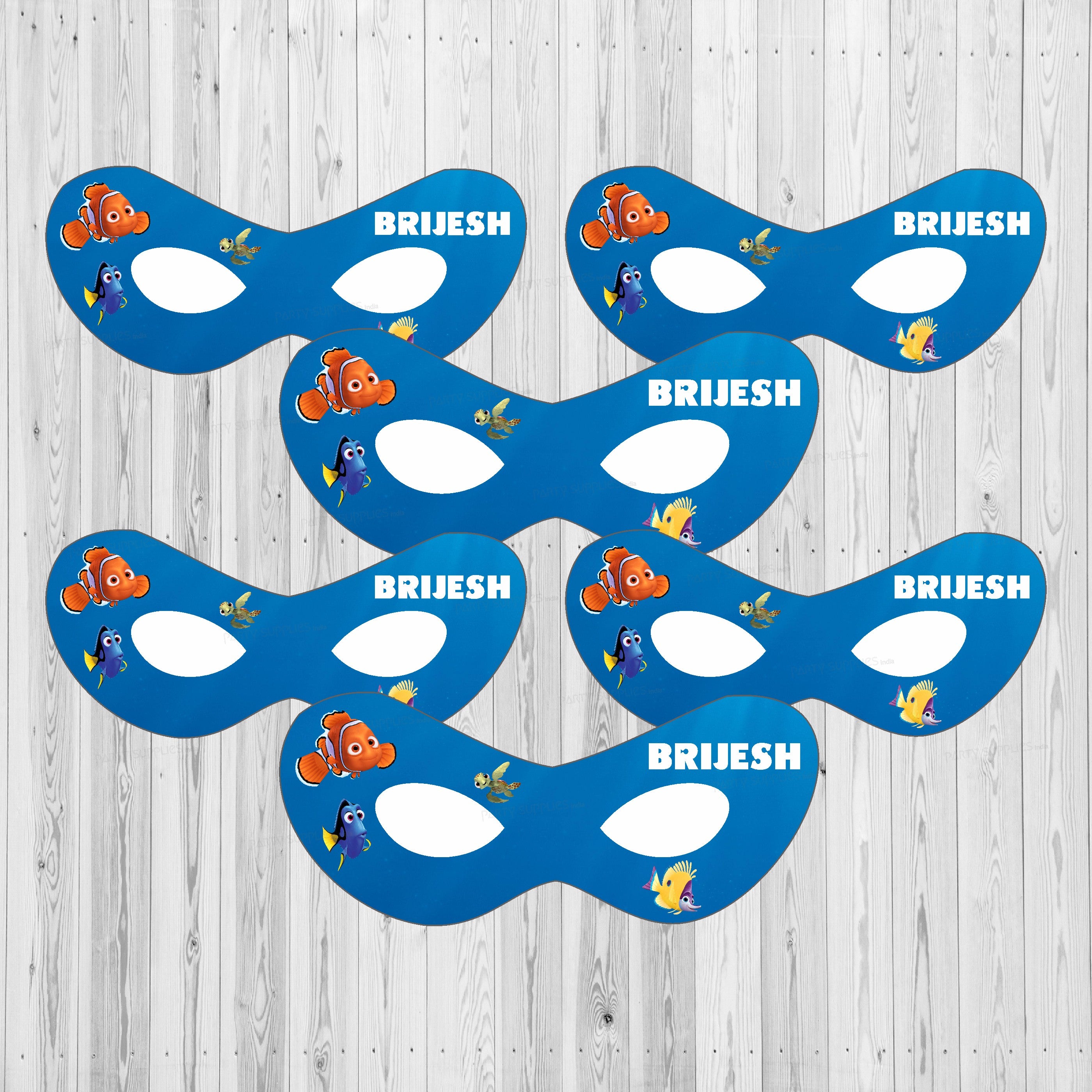 Nemo and Dory Theme Customized Eye Mask