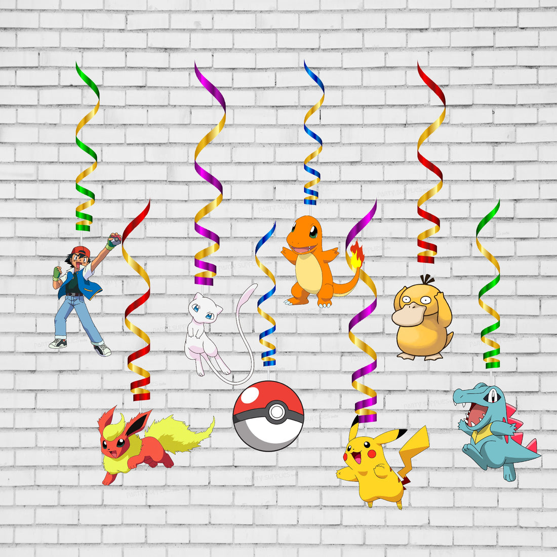 Pokemon Theme Classic Swirls