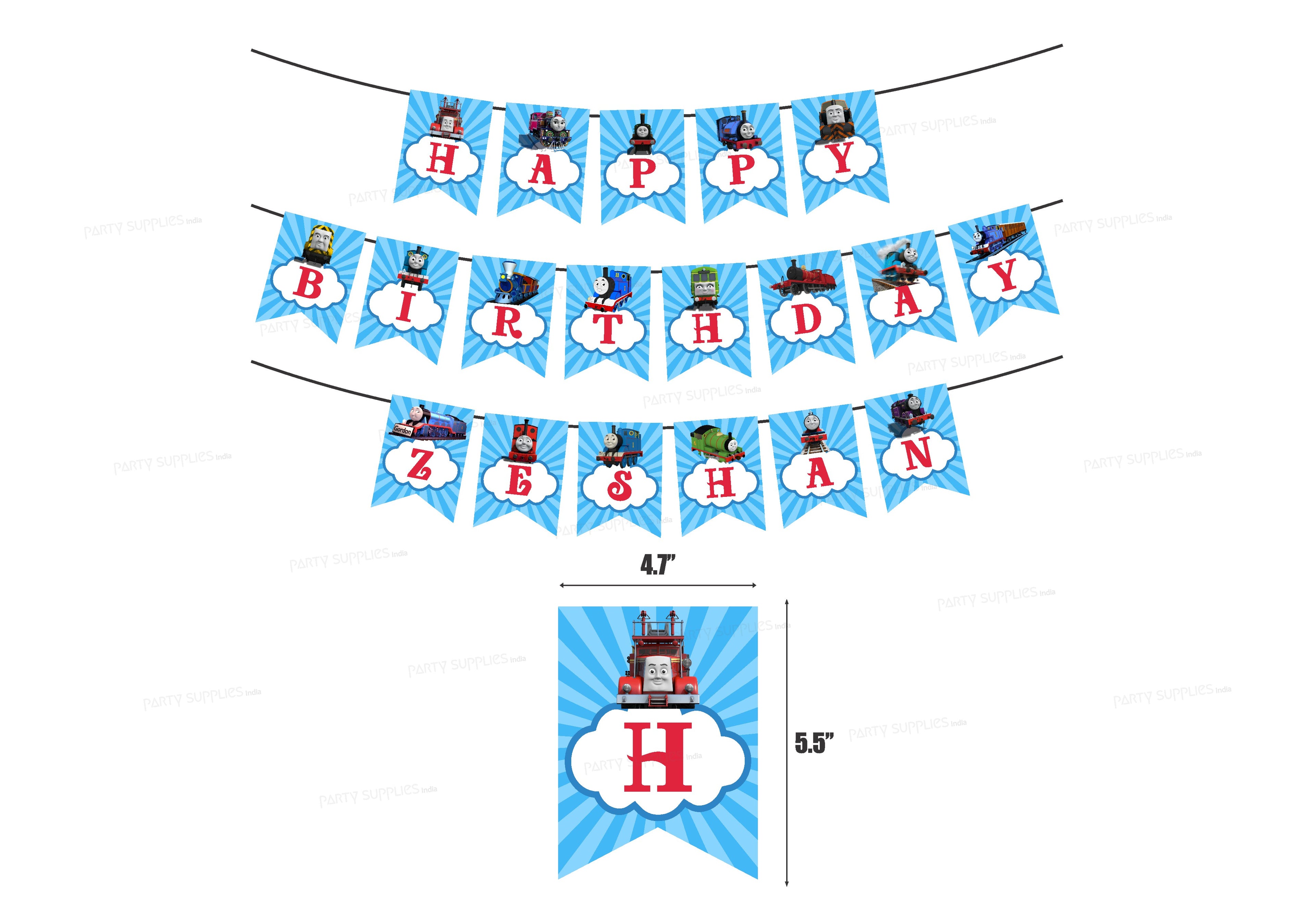 Thomas and Friends Theme Personalized Hanging