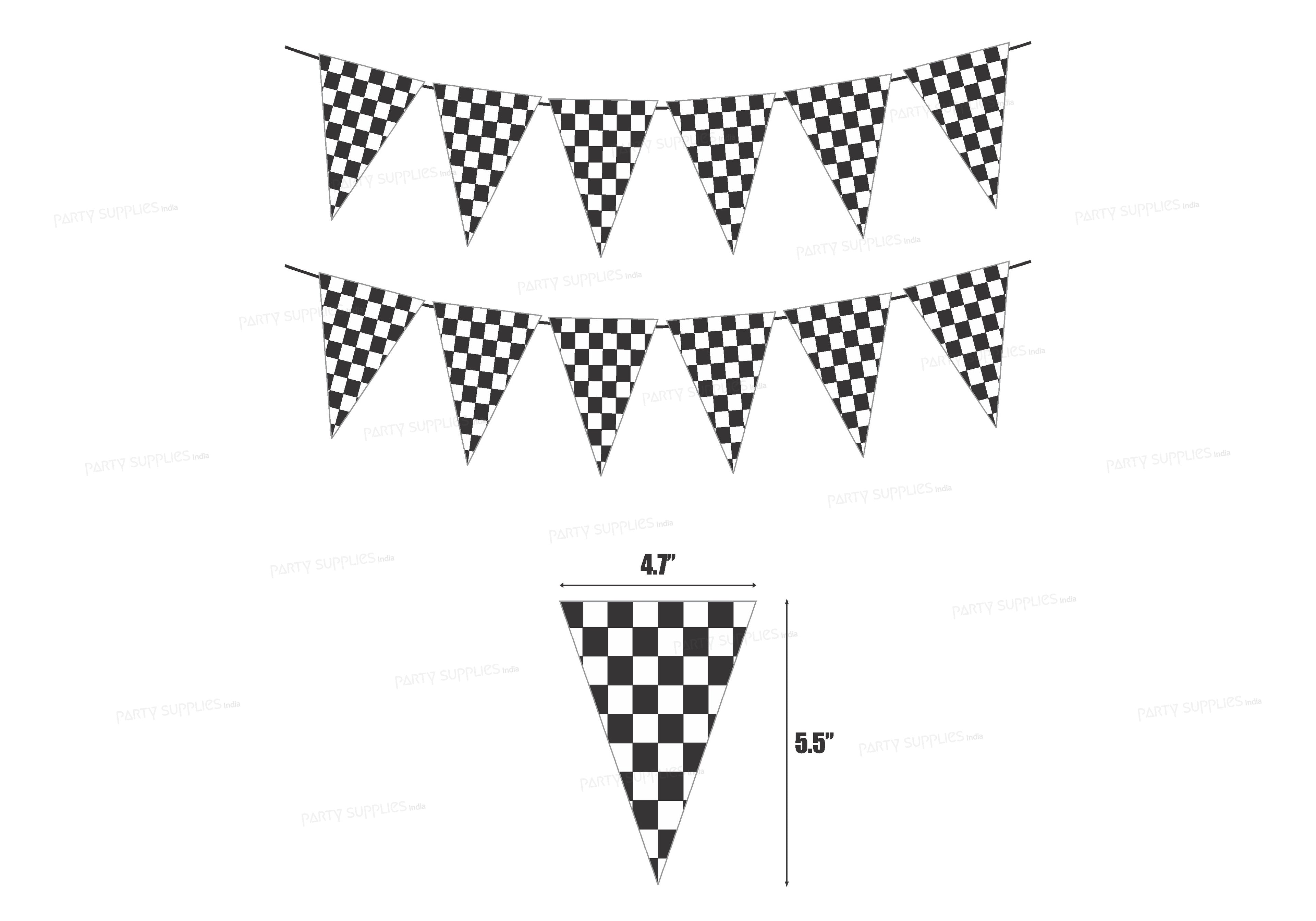 Blaze and the Monster Machines Theme Flag Bunting