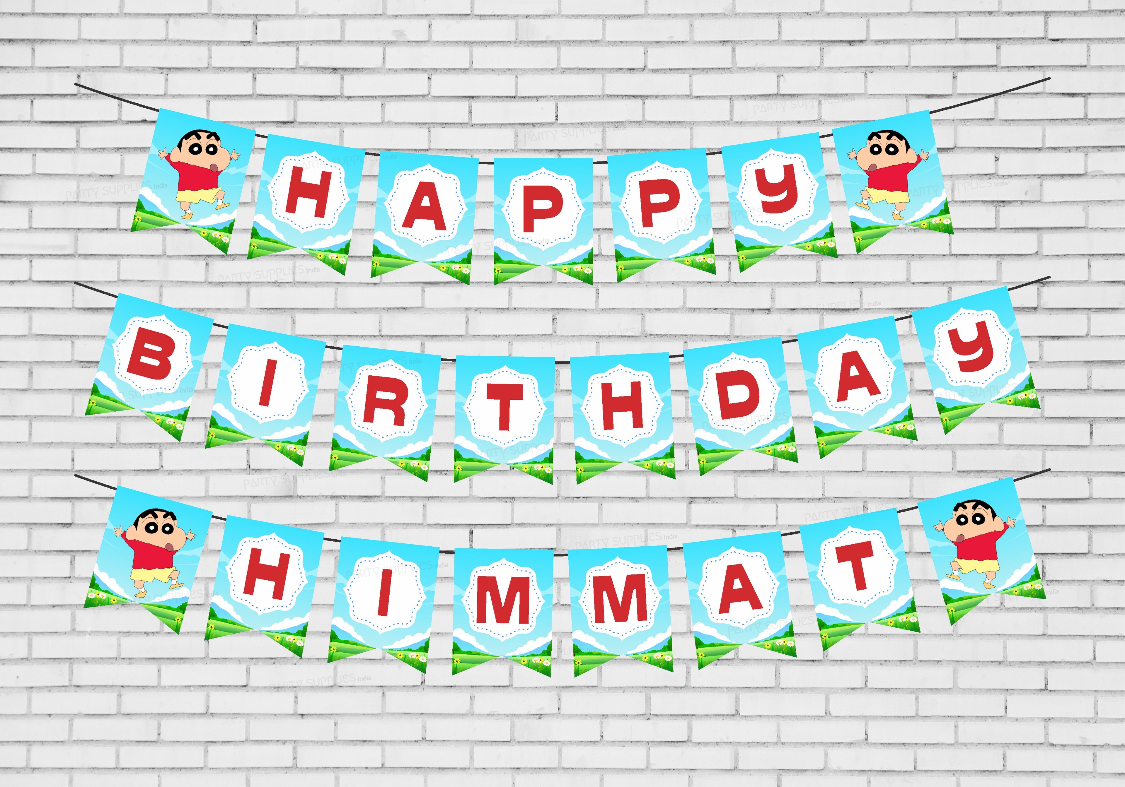 Shinchan Theme Personalized Hanging