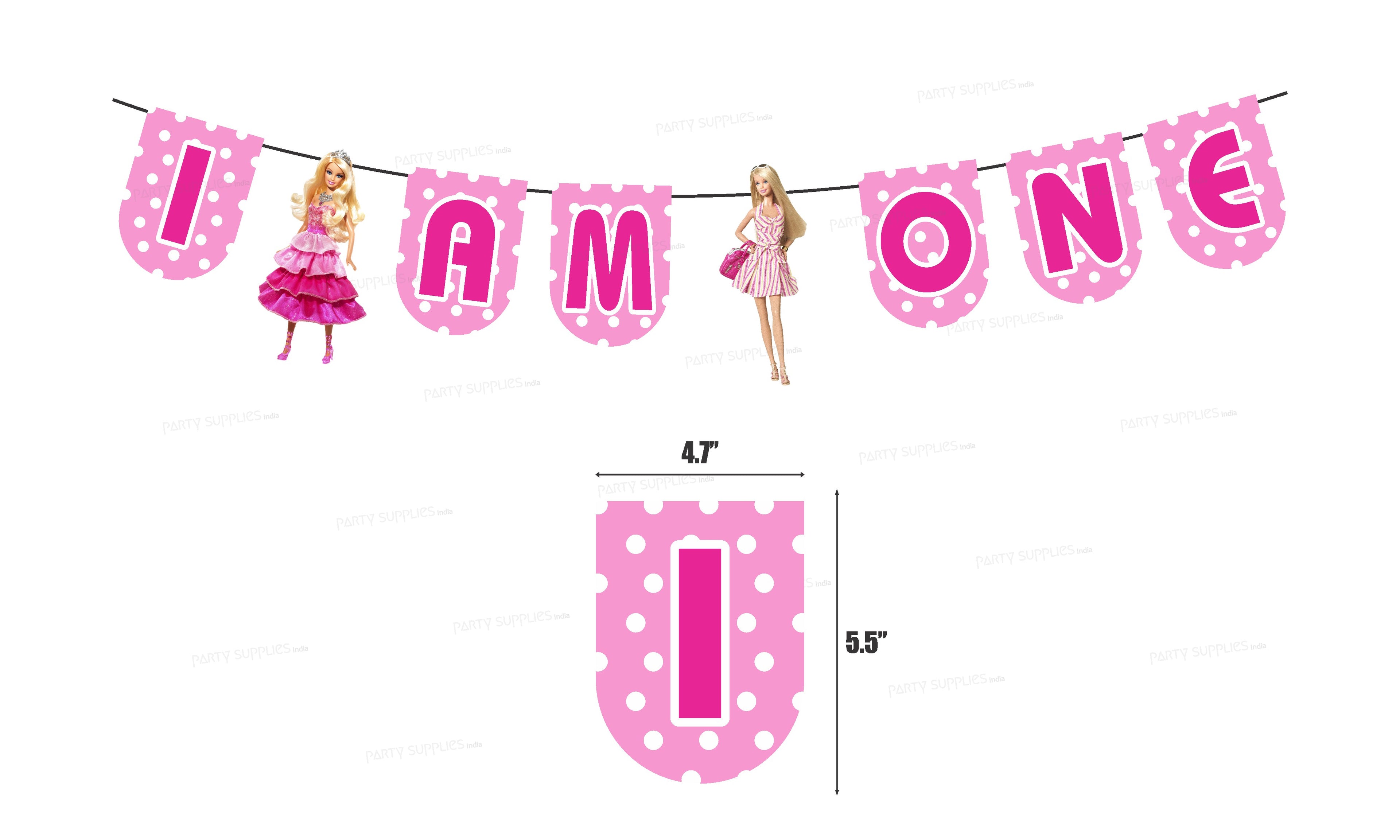 Barbie Theme Baby Age Hanging
