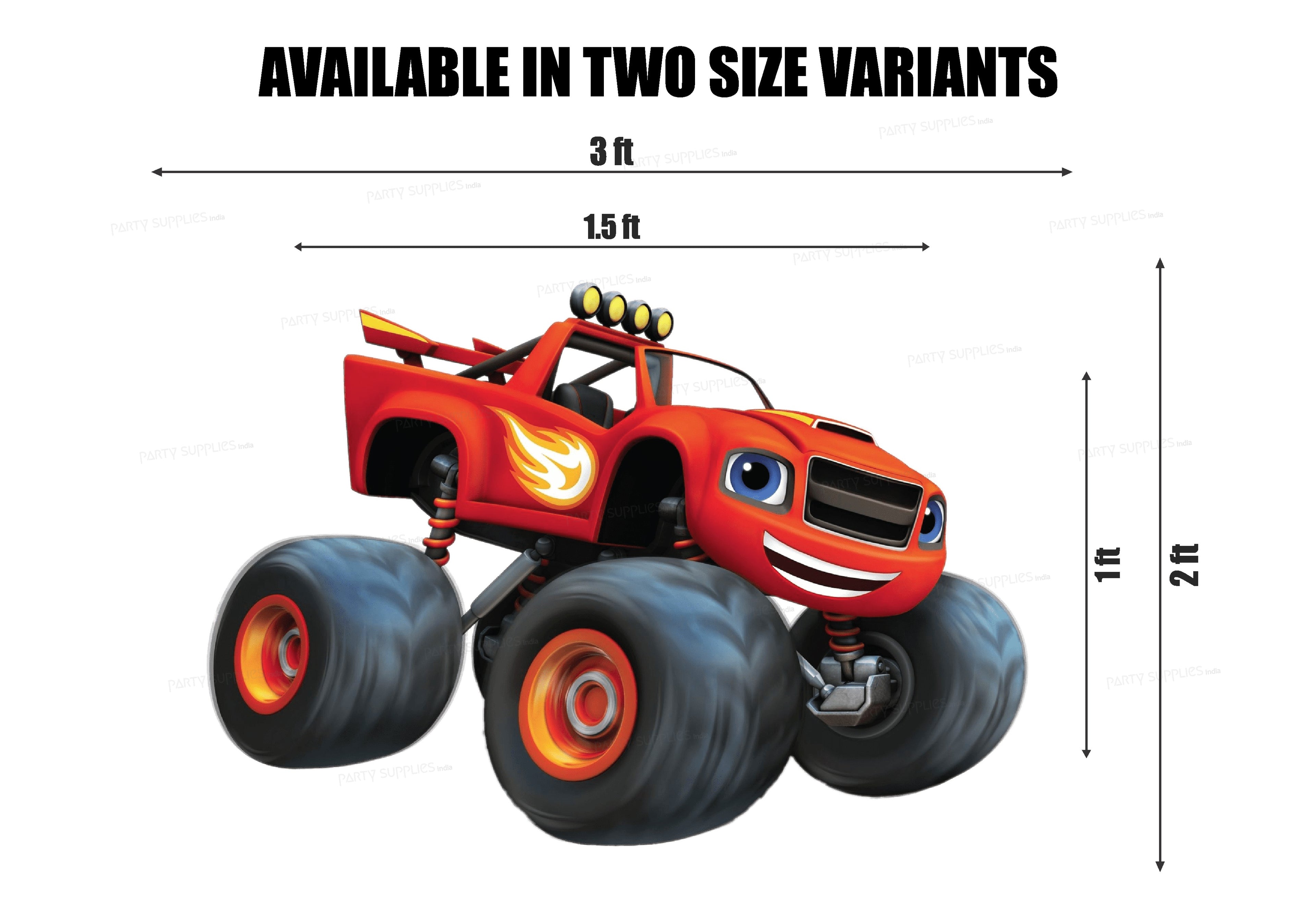 Blaze and the Monster Machines Theme Cutout BLZ-01