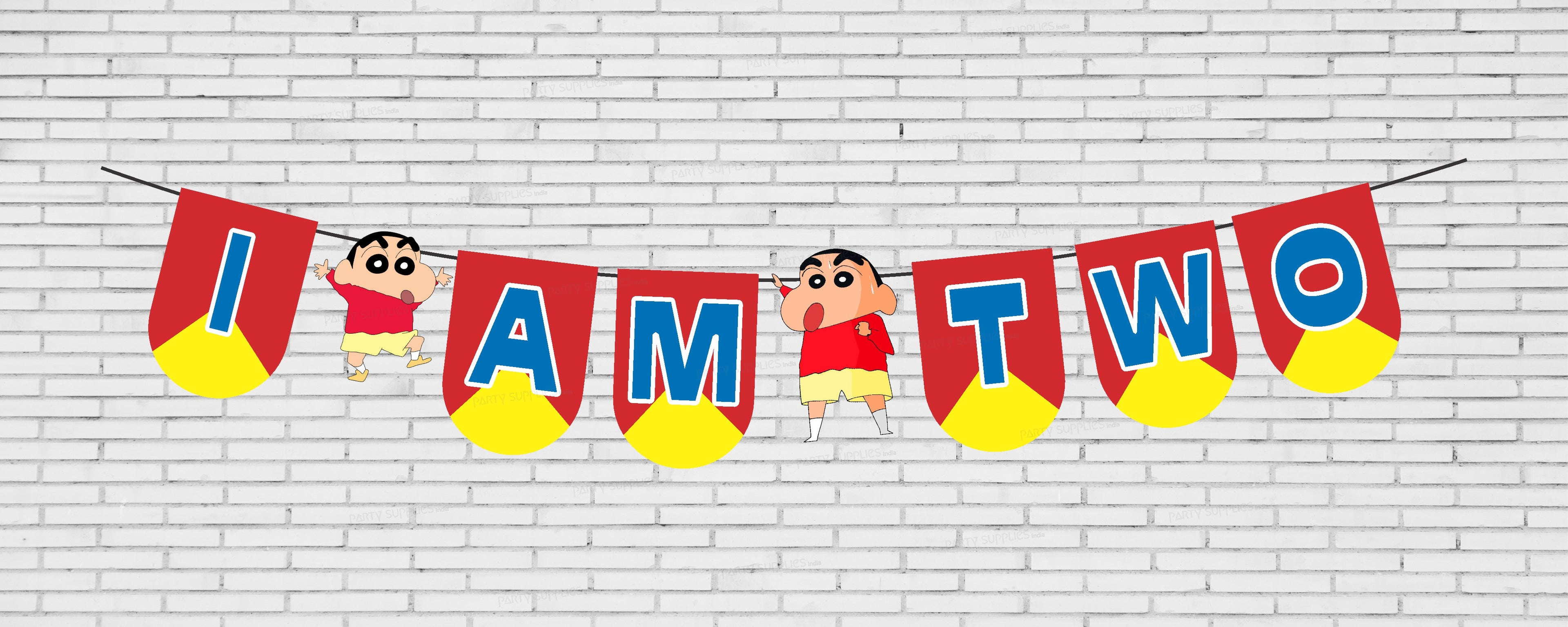 Shinchan Theme Baby Age Hanging