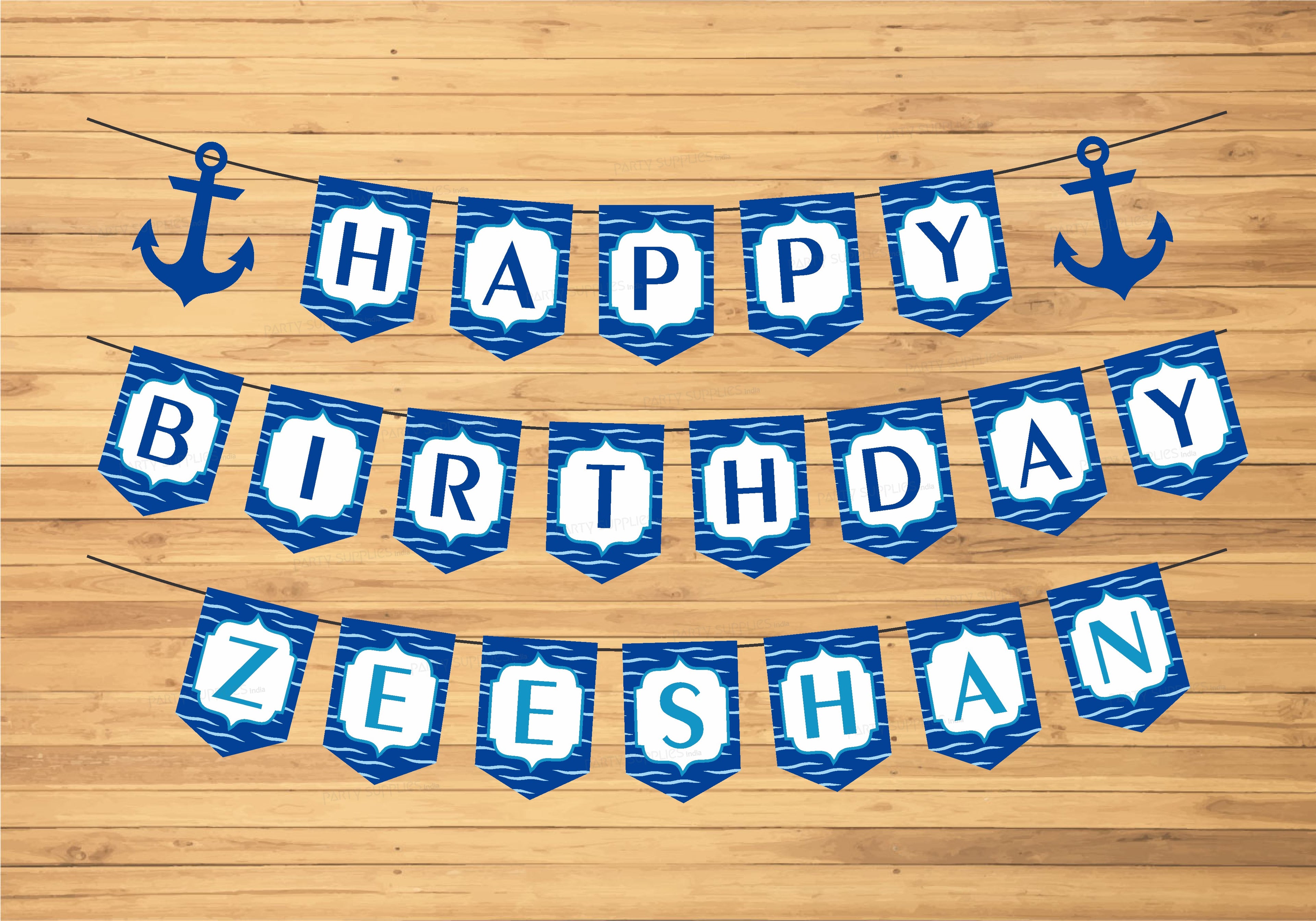 Sailor Theme Personalized Hanging