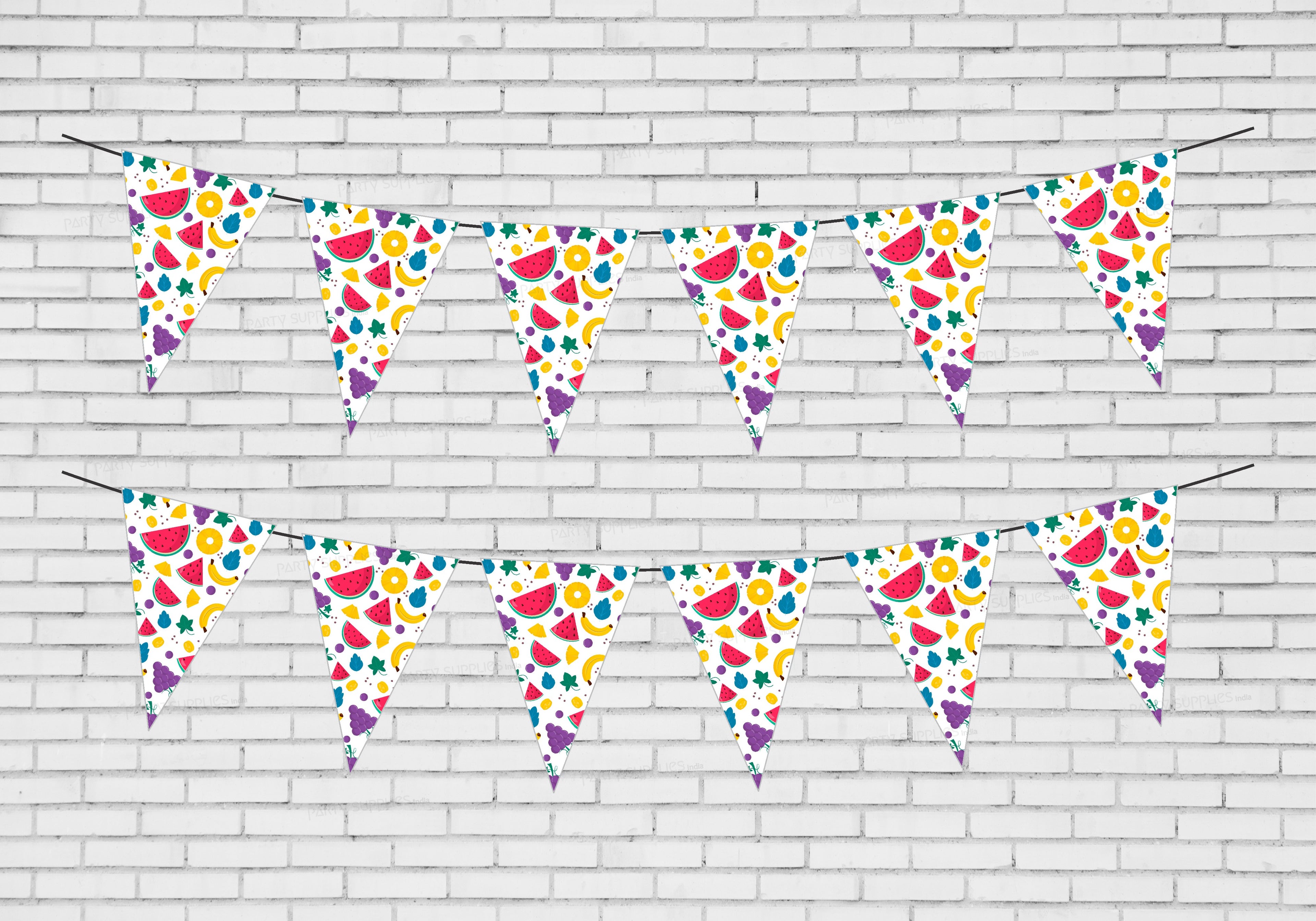 Fruits Theme Flag Classic Bunting