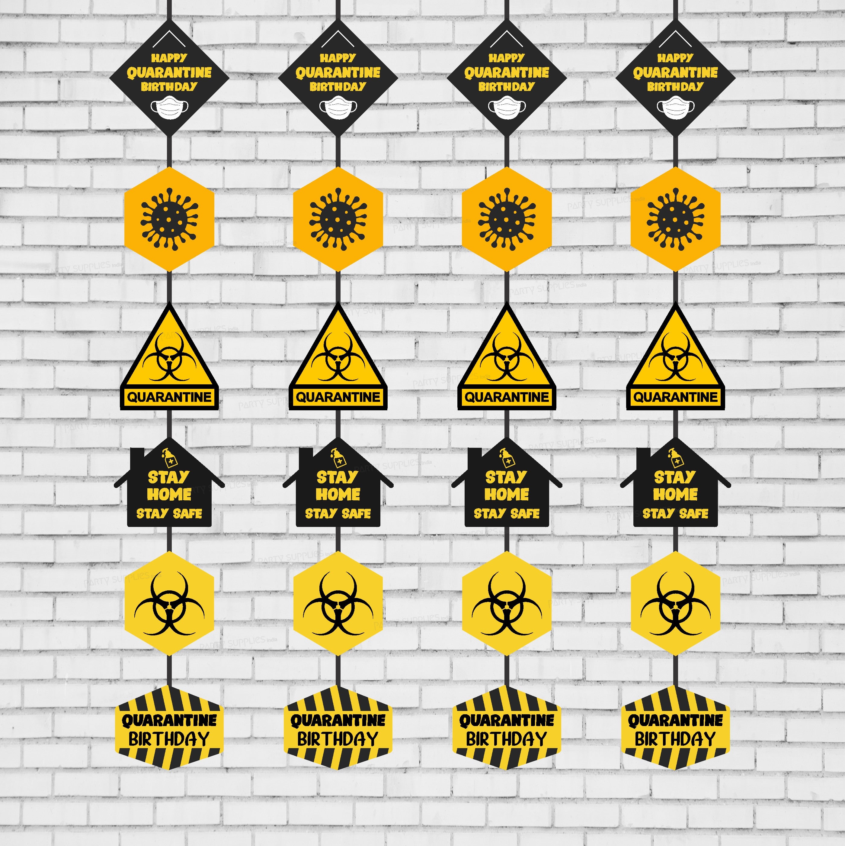 Quarantine Theme Classic Dangler