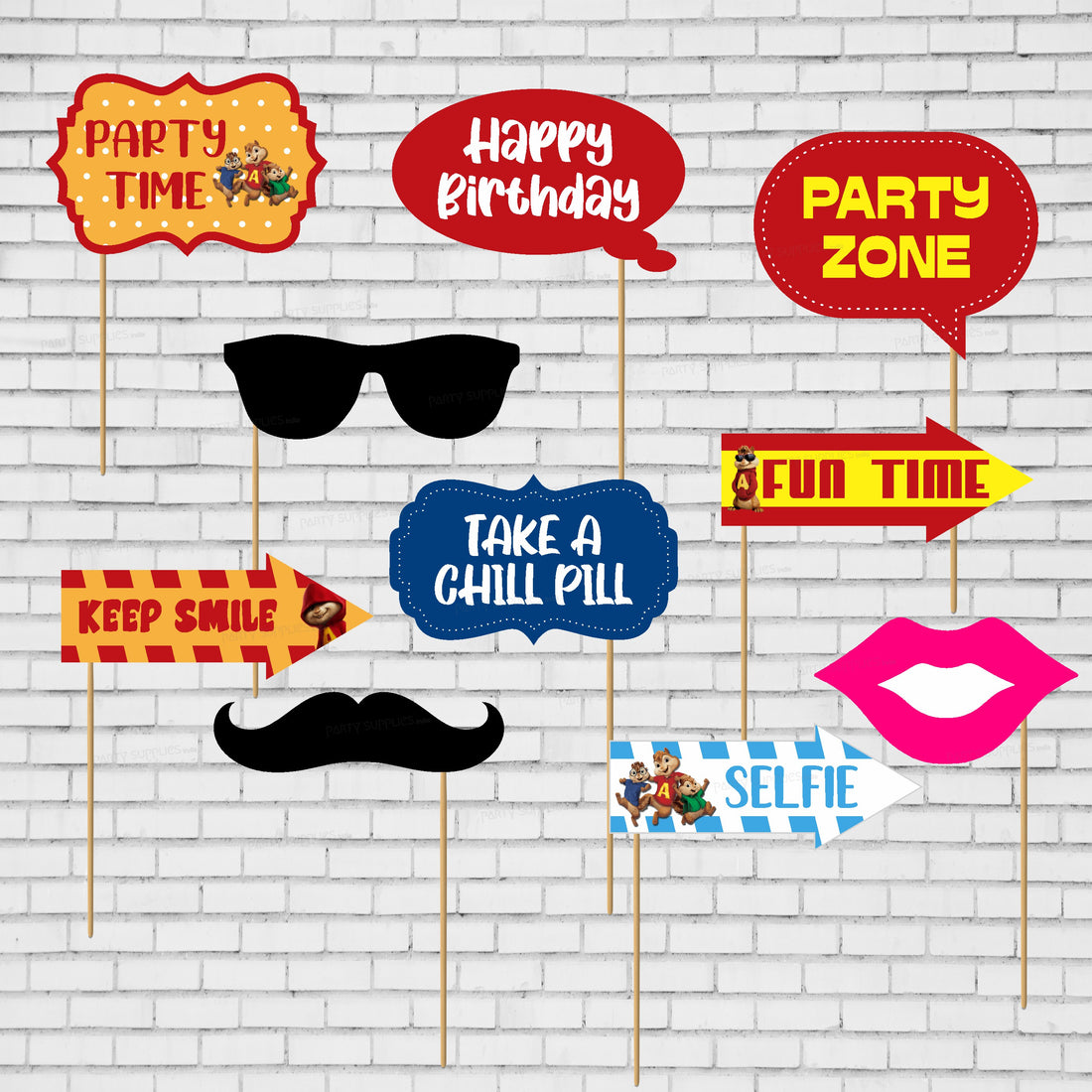 Alvin and Chipmunks Theme Props