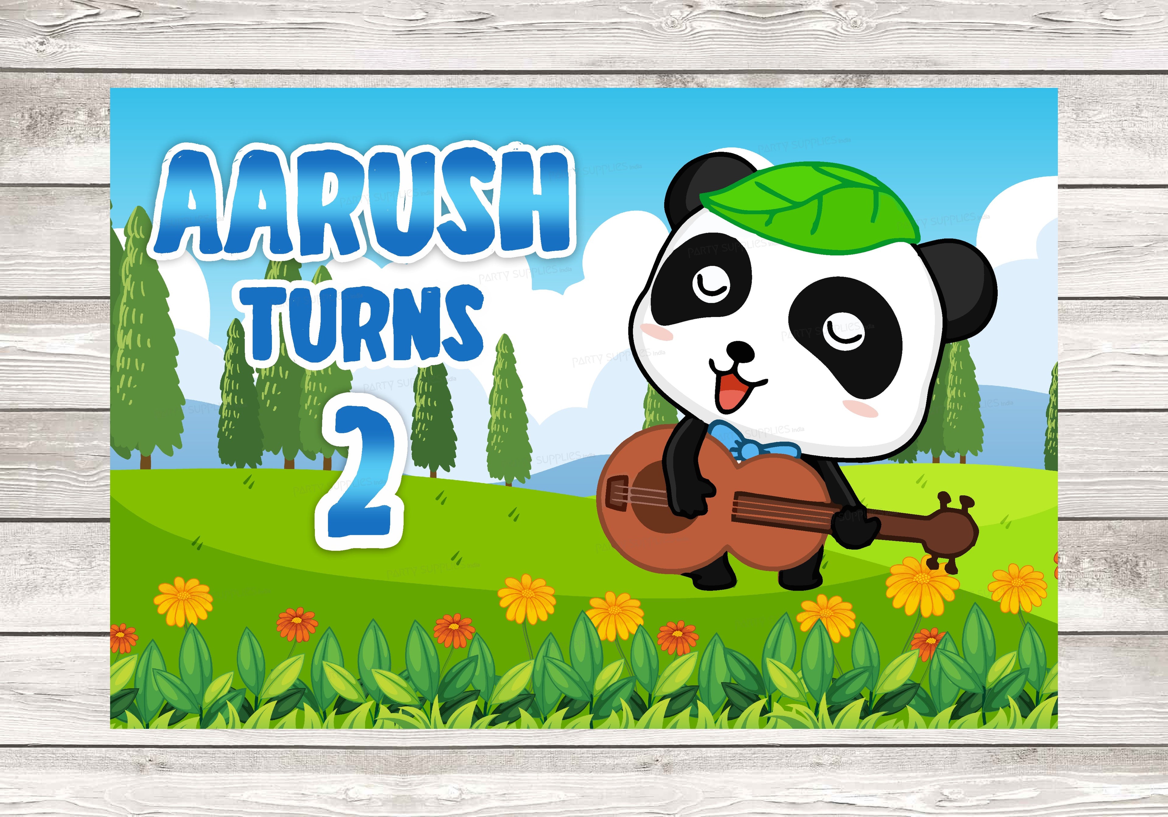 Baby Bus Theme Personalized Backdrop